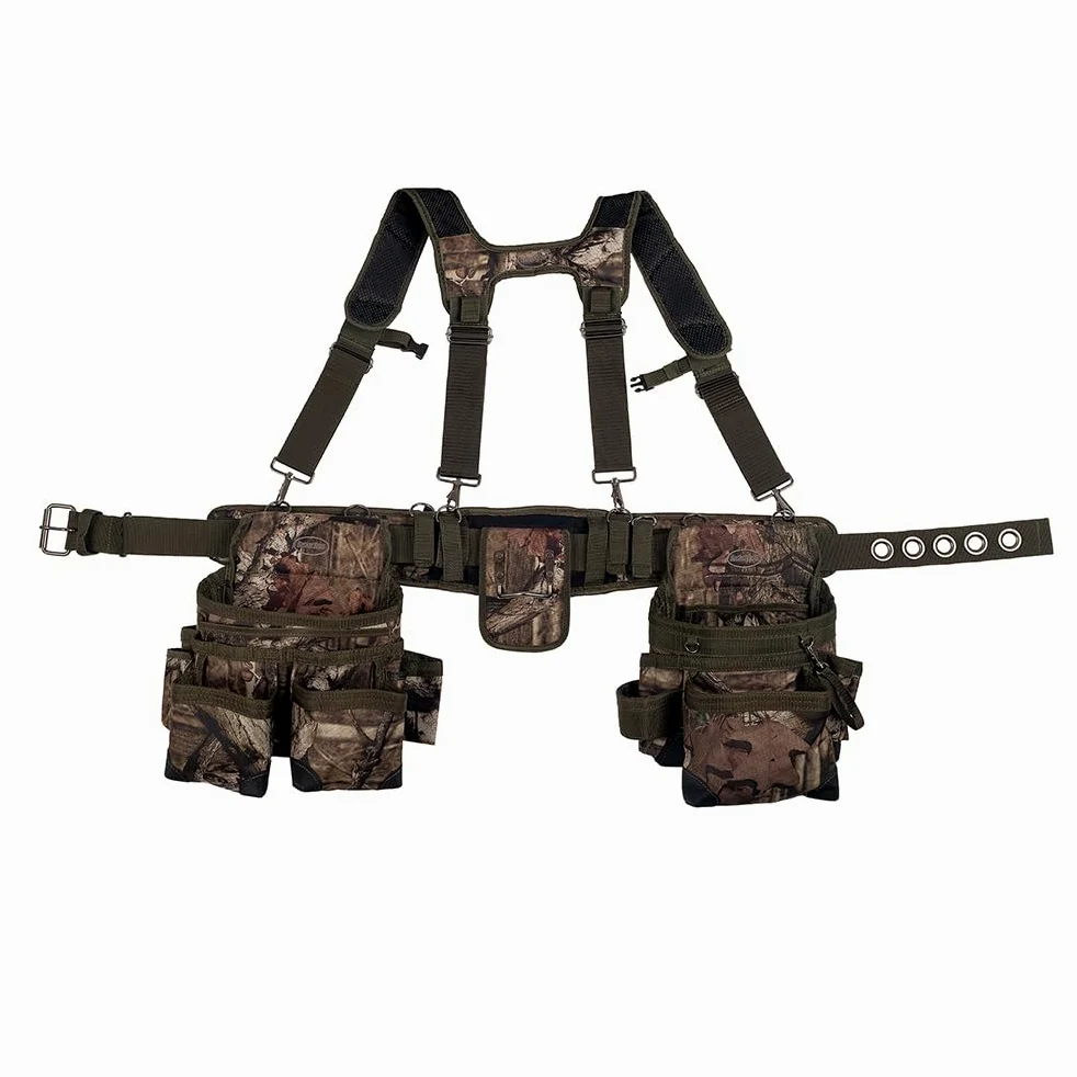 Bucket Boss - Pas narzędziowy z szelkami, paski narzędziowe - oryginalna seria (85035), wielokolorowy, 132 cm