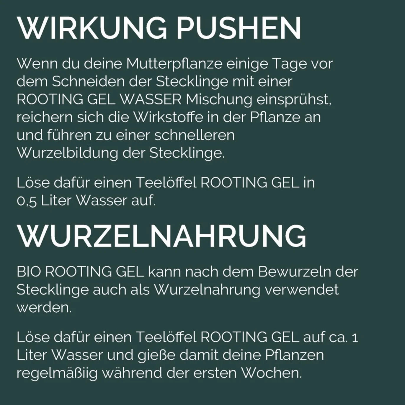 HUBEY Bio Rooting Gel środek do ukorzeniania sadzonek do rozmnażania roślin, stymulator korzeni (30 ml)