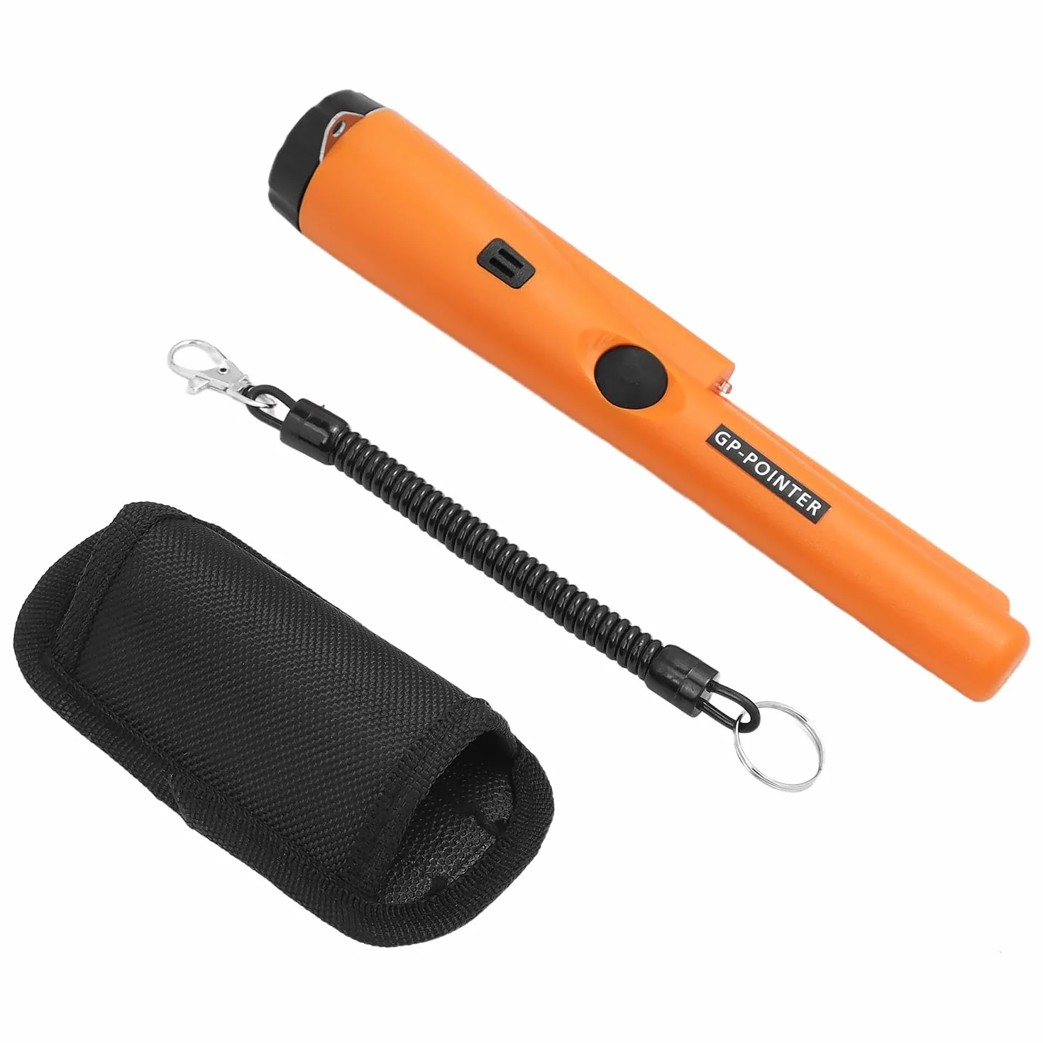 QWORK Wykrywacz metali Pinpointer, wodoodporność IP66, skanowanie 360°, narzędzie do wykrywania metalu