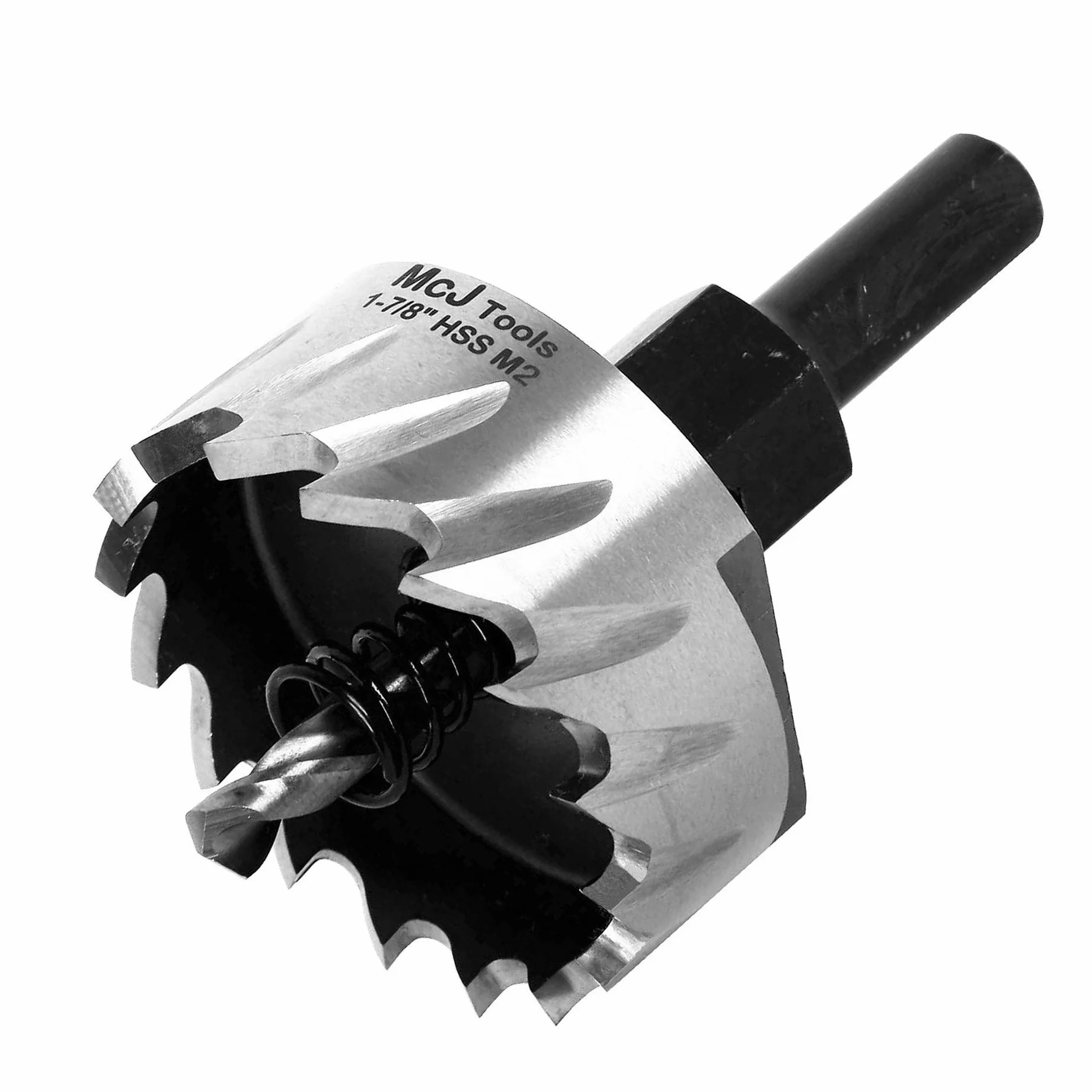 McJ Tools Frez do otworów HSS 1-7/8" z cięciem 3/16" D i ślimakiem wyrzucającym