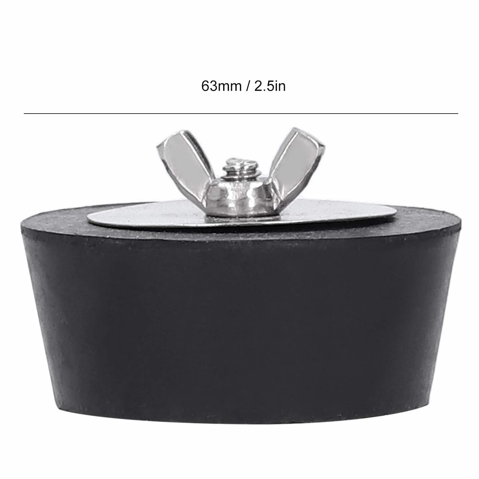 Wysokiej ści Gumowy Korek Rozprężny do Zimowania Rur Basenowych, Korek Zimowy 63 Mm do Metod Wykrywania Nieszczelności