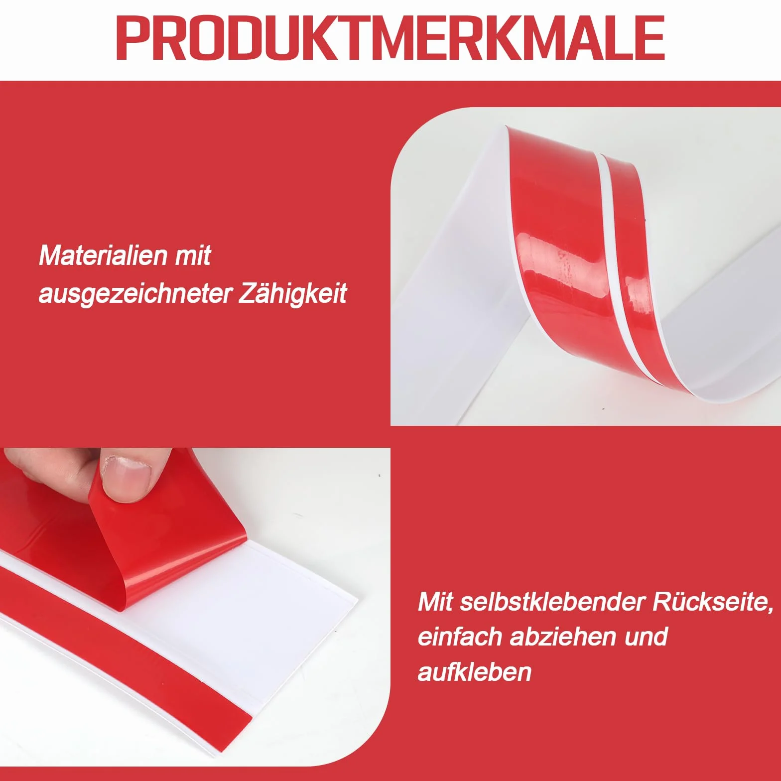 Miękka listwa przypodłogowa z PCW, samoprzylepna, do kuchni, łazienki, salonu, szyna przejściowa, listwa podłogowa, samoprzylepna, miękka deska do dekoracji, szerokość 7 cm (biała, 18 m)