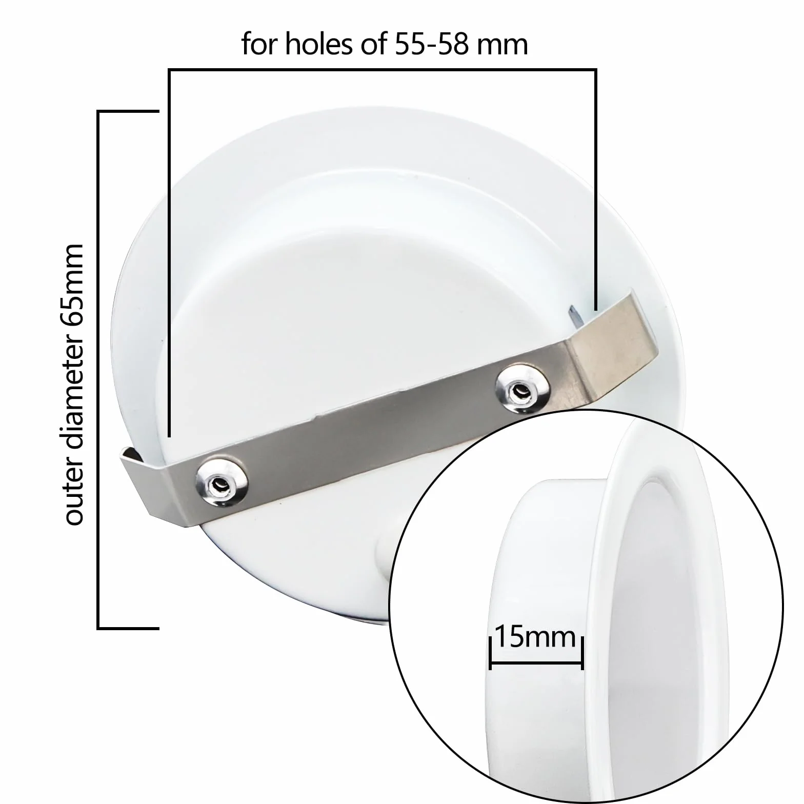 Reflektor LED 12 V Wpuszczany, Możliwość Ściemniania, 3,5 W, 3000 K, Ciepła Biel 300 lm, Bardzo Płaska Wpuszczana Lampa Sufitowa, Oświetlenie Do Mebli