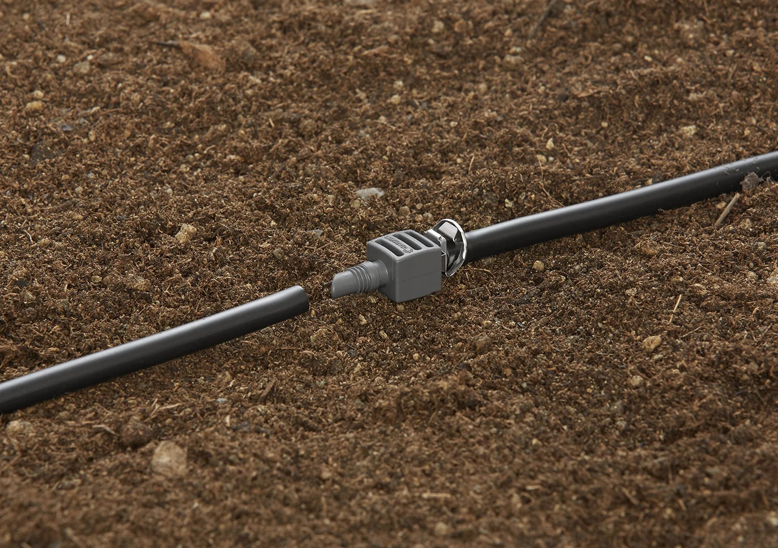 Gardena Micro-Drip system łącznik 4,6 mm (3/16"): Łącznik z tworzywa sztucznego do przedłużania rury rozdzielczej systemu Micro-Drip (8337-20)