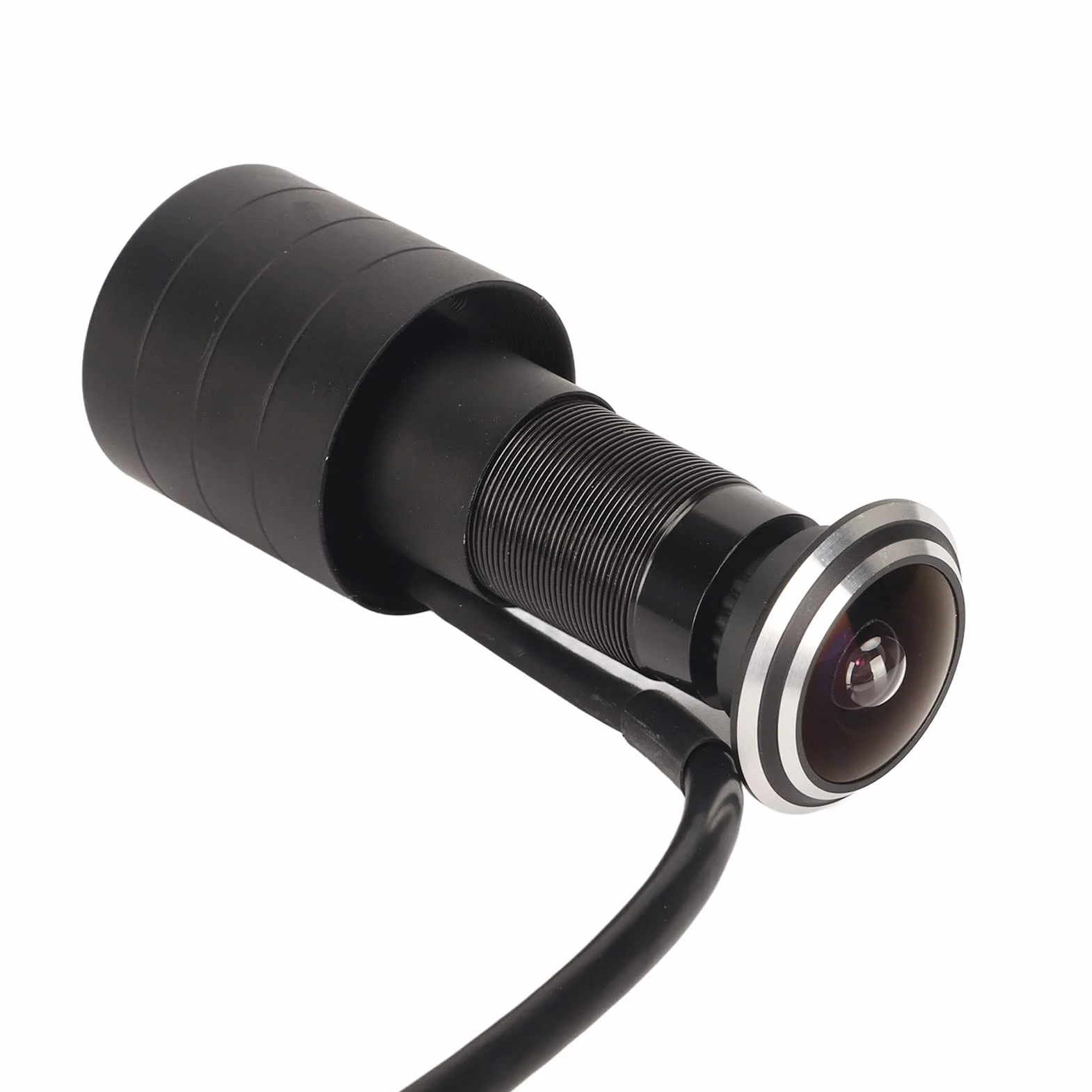 Kamera z Wizjerem w Drzwiach, Kamera IP z Wizjerem HD 4MP, Beznapędowa Kamera IP z Wizjerem RJ45 Domowa Kamera Bezpieczeństwa, sygnał Cyfrowy USB, Alarm Wykrywania Ruchu