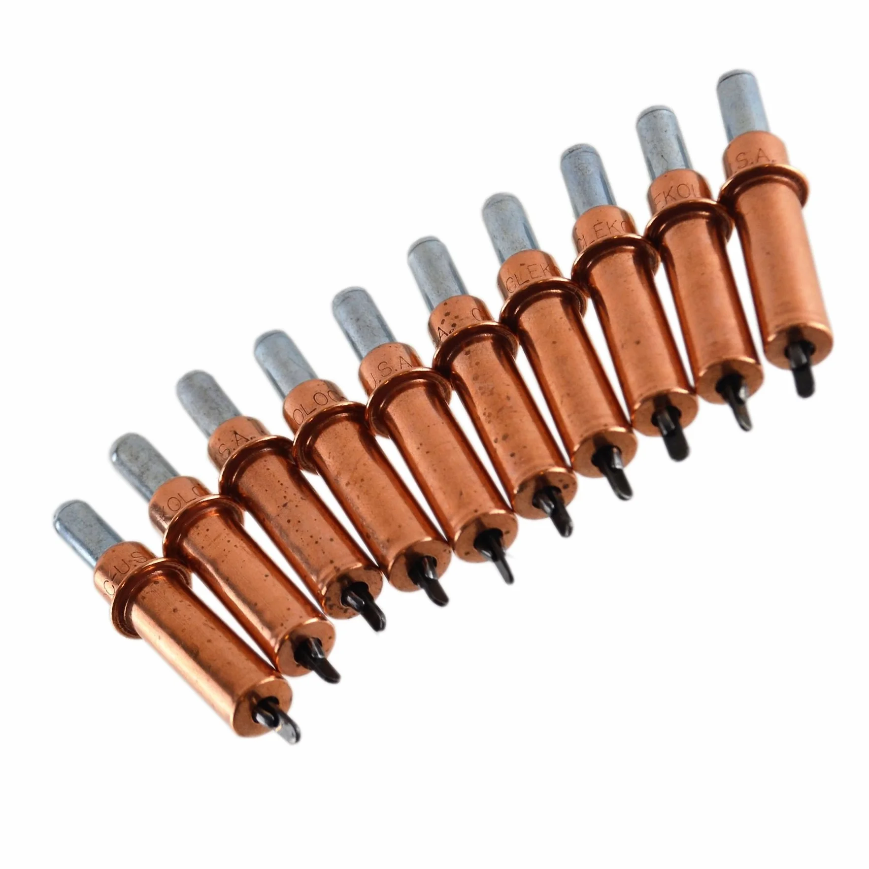 AB Tools 40 szt. Tymczasowe elementy mocujące typu cleco, uchwyty do blachy, 2-4,75 mm, 4 rozmiary