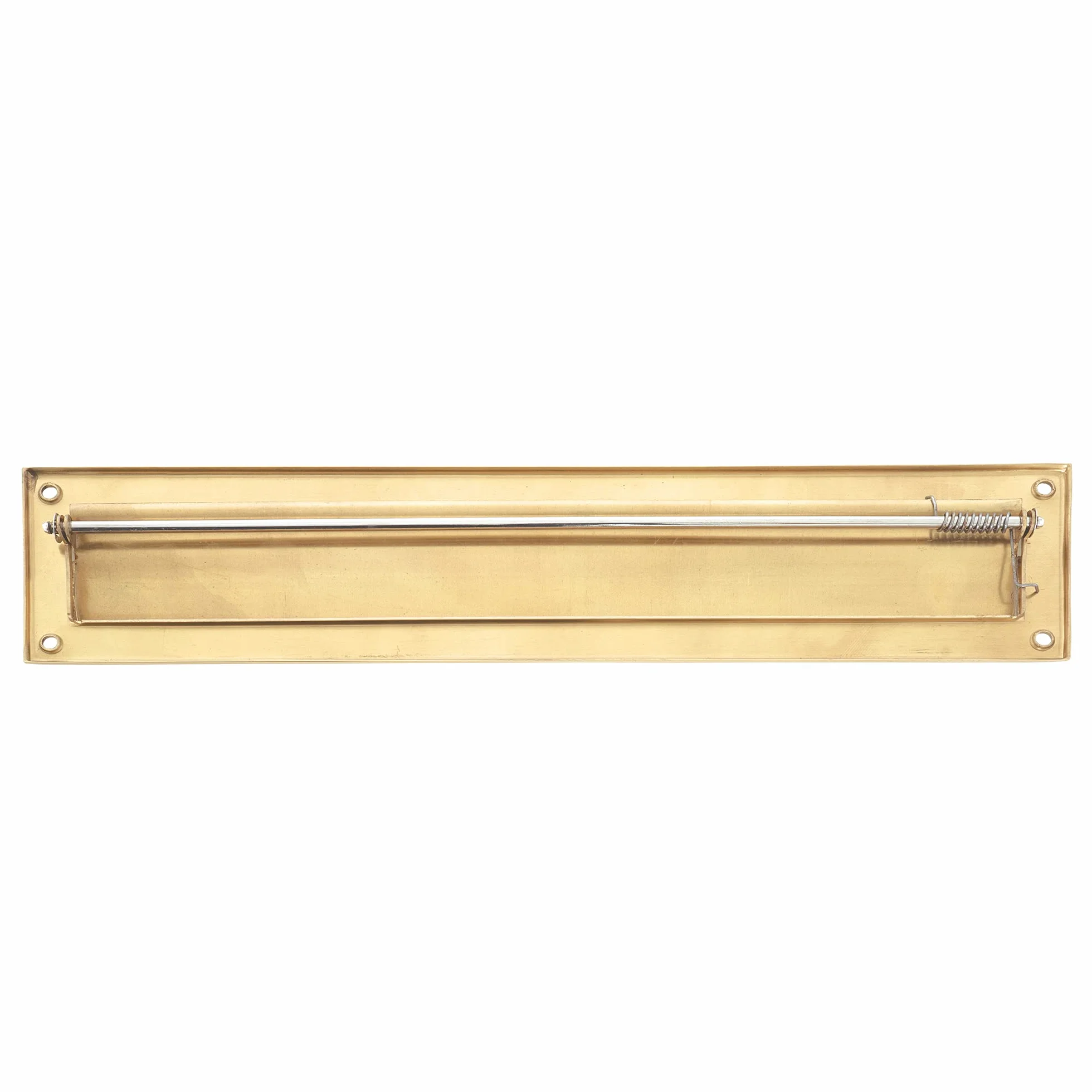 Amig - Szkice pocztowe | do ścian lub drzwi wewnętrznych i zewnętrznych | Zbiorniki mosiężne | 342x73 mm | Pomiar Usty: 246x48 mm | Złoty kolor