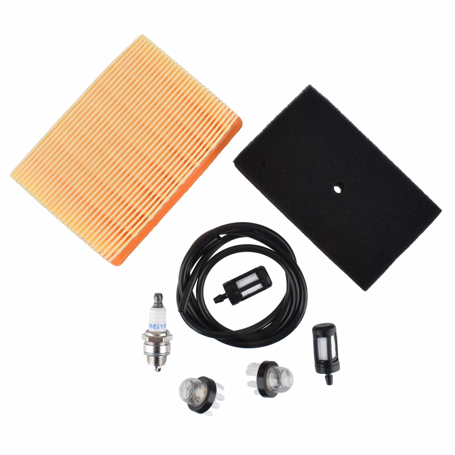 Cancanle filtr powietrza wstępnie filtr primer żarówka przewód paliwowy filtr paliwa do STIHL BR350 BR430 BR450 BR450C-EF SR430 SR450 dmuchawa