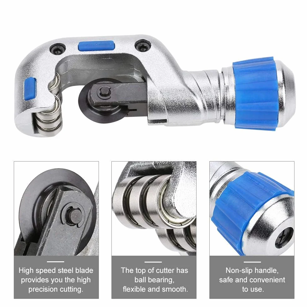 Kugellager Rohrschneider Rohr Schneidwerkzeug für Kupfer Aluminium Edelstahl Rohr Rohr 4-32mm / 5-50mm(4-32mm)
