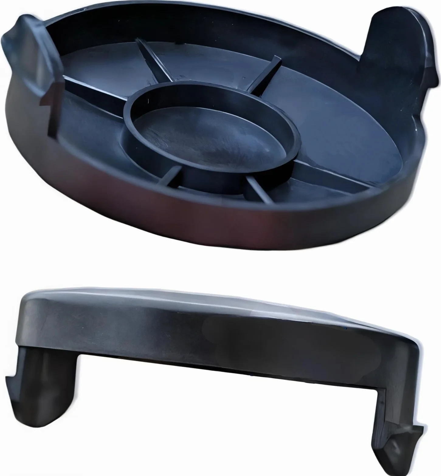 2 x pokrywa na szpulę, osłona na szpuli, do elektrycznych podkaszarek do trawników Gardenline, Einhell, King Craft, Top Craft, RT, GLR, GLT, KCR, TCR, GLR 450 451 452 453 454 455 456 457 458 459