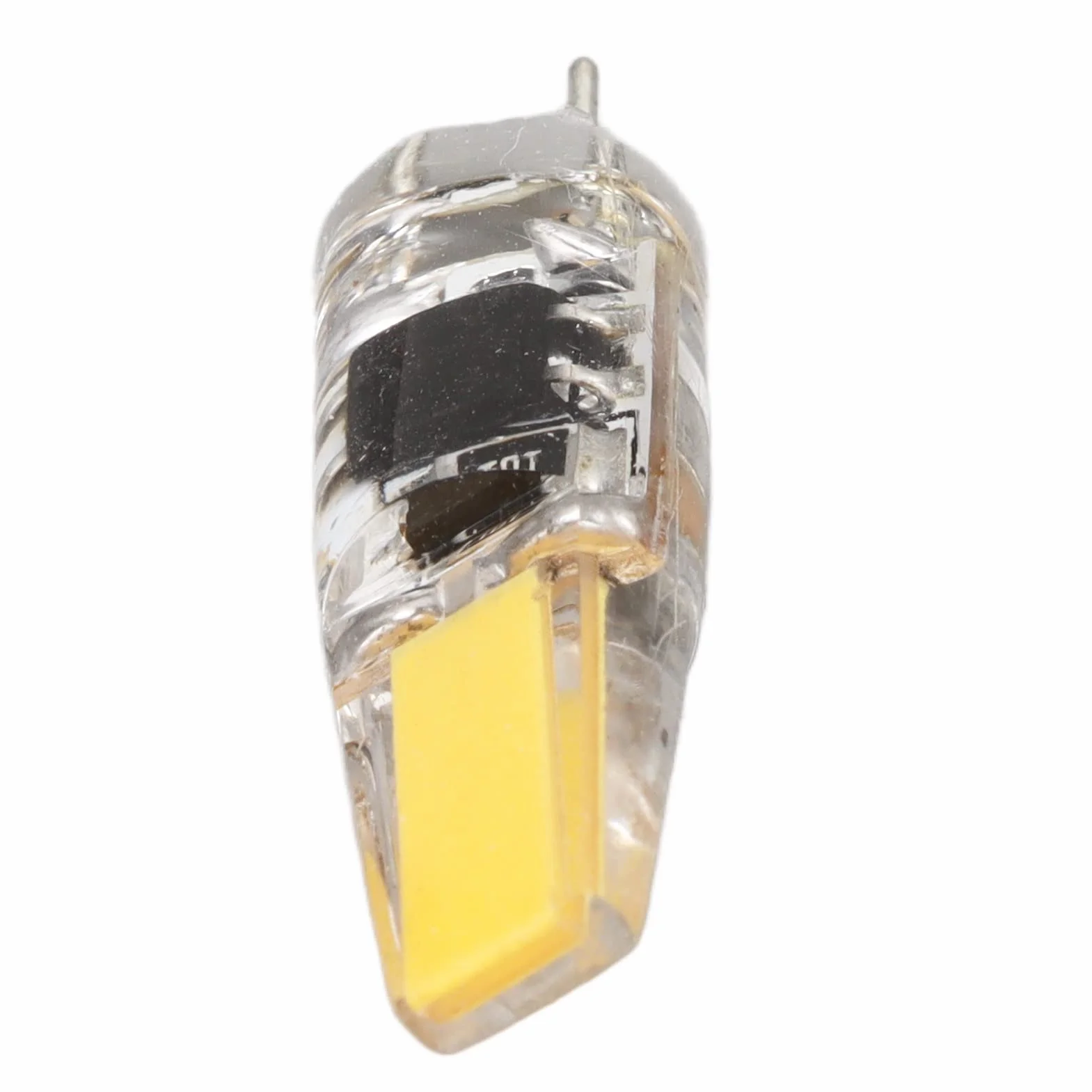 Fdit Żarówka LED COB G4 energooszczędna, zmienna, sufitowa, 6 sztuk, 500 lm, 220 V, do domu, biura, przestrzeni handlowej (ciepła biel)