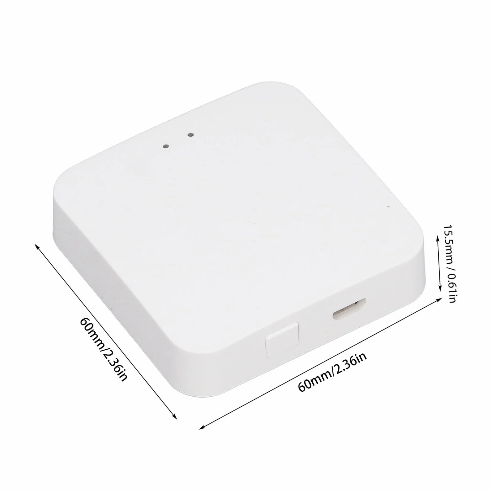 Inteligentna Bramka Wi-Fi z Zamkiem do Drzwi, Zamek Elektroniczny Bluetooth z Dostępem Bez Kluczyka Mostek Wi-Fi dla Aplikacji TT Lock, Bramka Zdalnego Sterowania APP