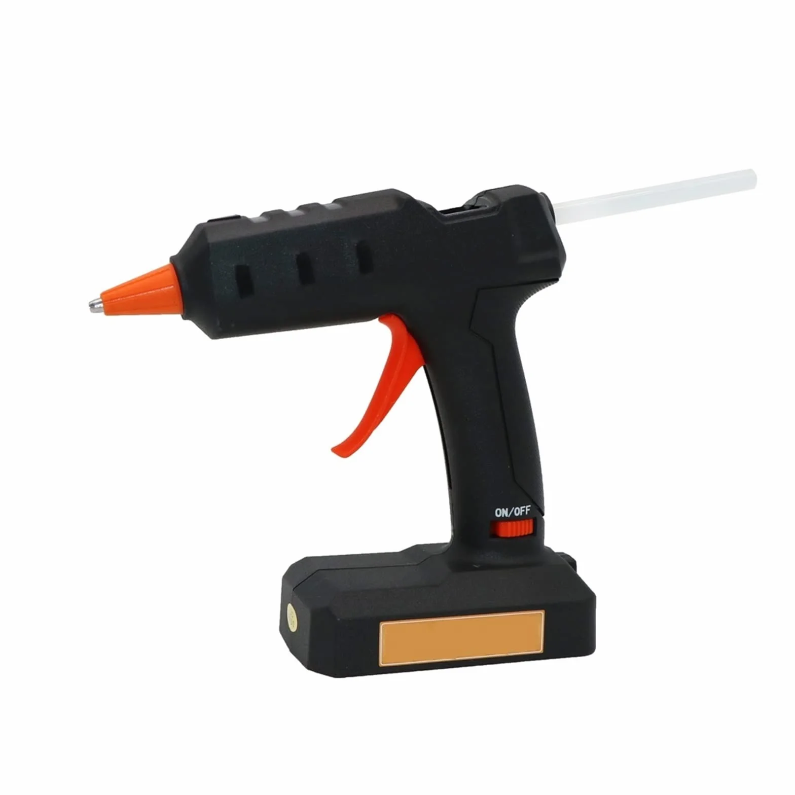 Pistolet Do Kleju Na GorąCo 50W Bezprzewodowy Pistolet Do Klejenia Baterii Strona Główna Produkcja DIY Naprawa Klejenie Bezprzewodowy Pistolet Do Klejenia Na Gorąco Z 7mm Klej W Sztyfcie(SET-2)