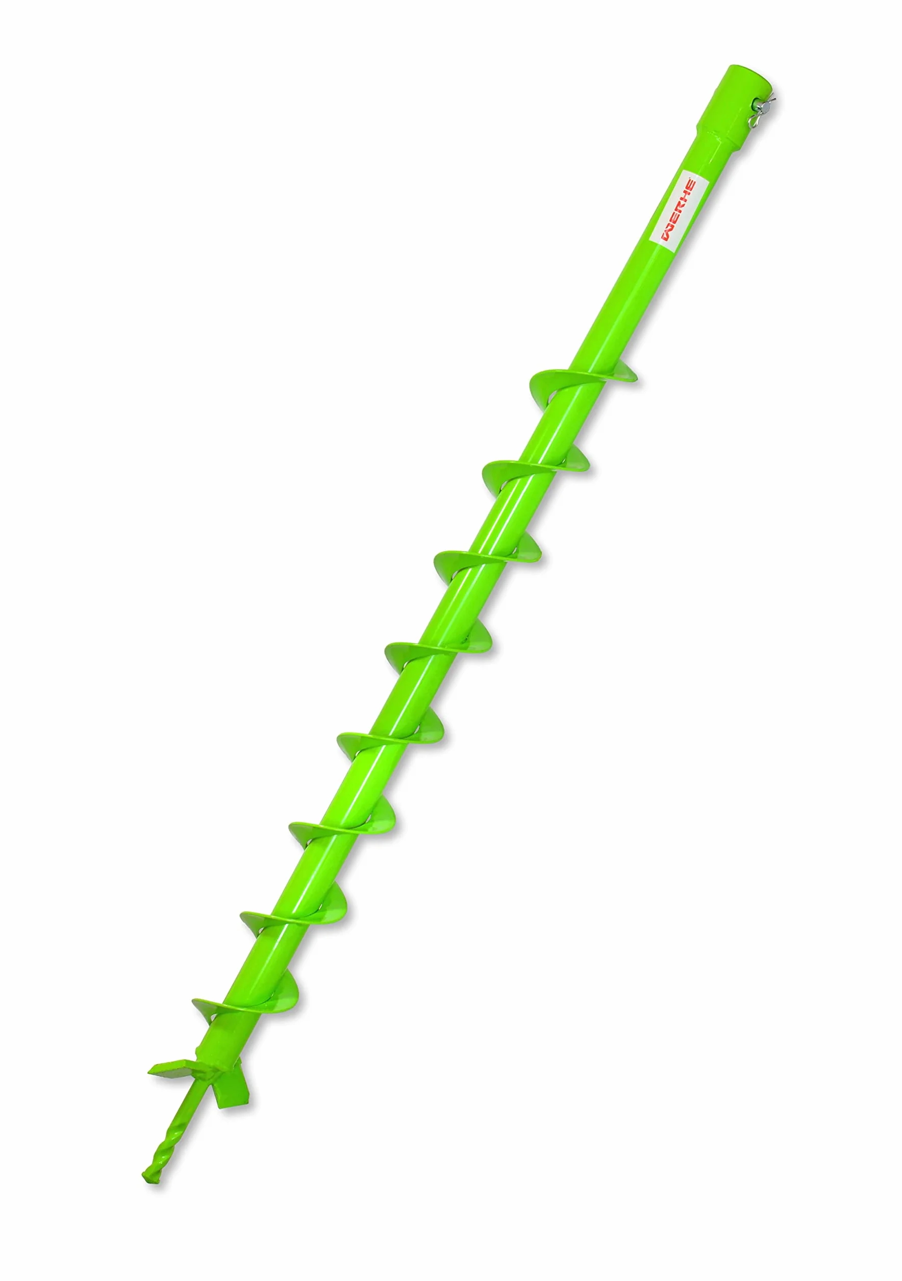 WERHE Świder ziemny 60 mm 80 cm z ostrzami z węglików spiekanych