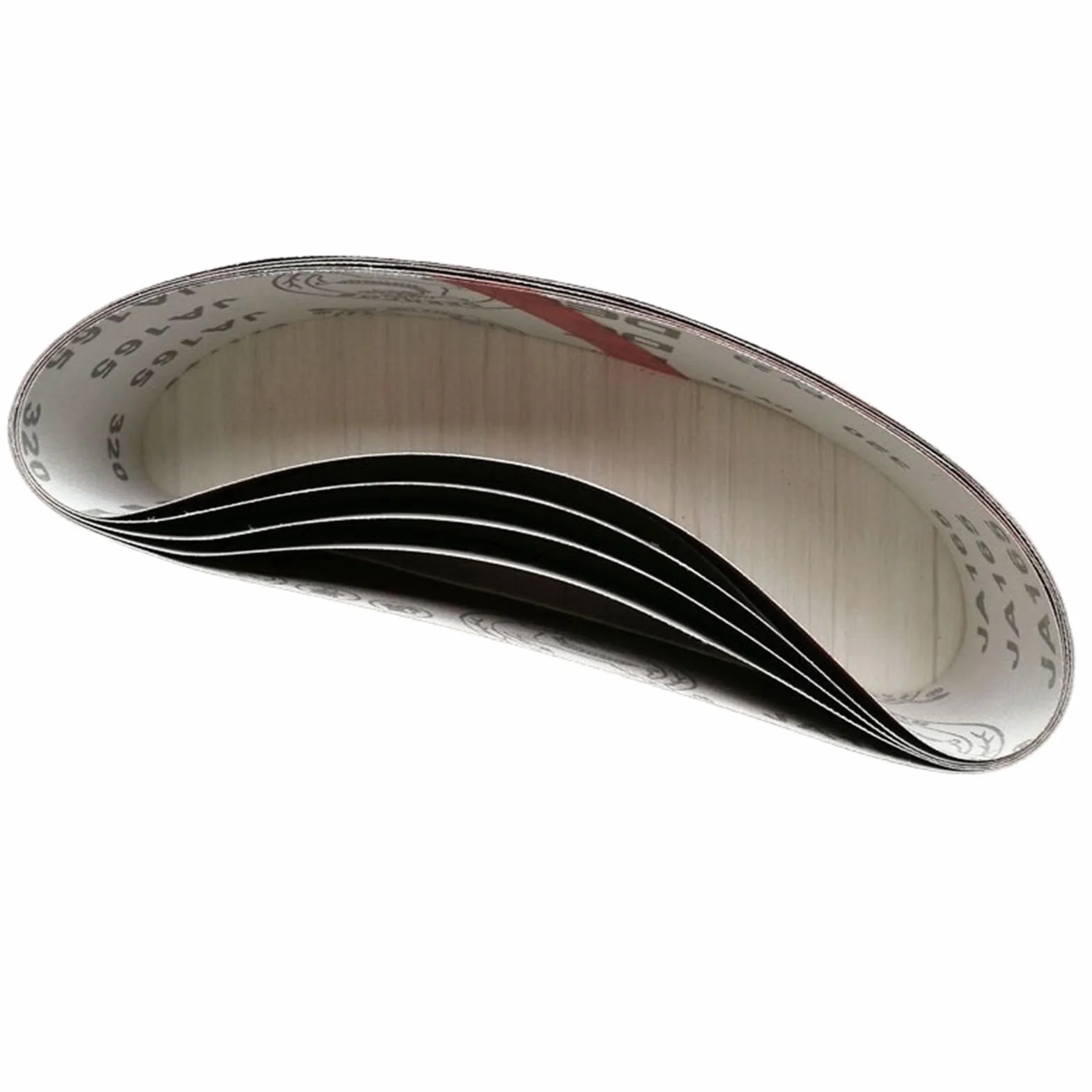 5 sztuk 75 x 533 mm taśmy szlifierskie. 533 75 mm pas ścierny do szlifowania metalu. 7.6 cm * 53.3 cm ekran do szlifierki PBS. P60-400 # (P60 120 180 240 400)