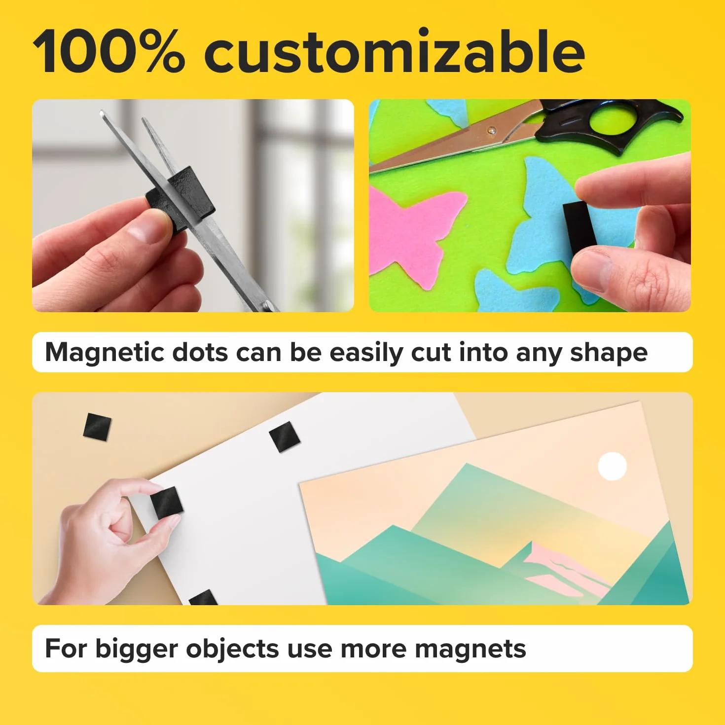X-BET MAGNET Magnesy samoprzylepne (90)
