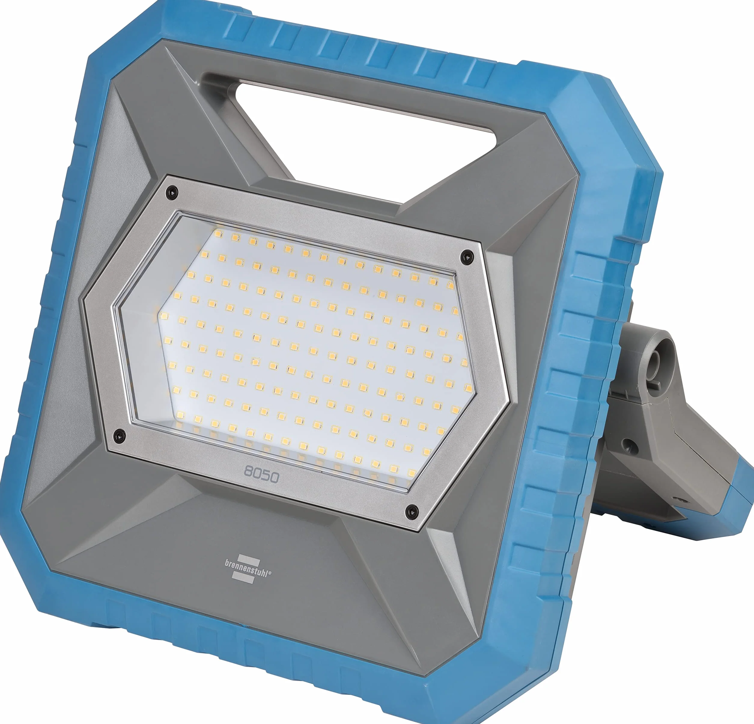 Brennenstuhl Reflektor LED BS 8050 MH (kompatybilny z systemem akumulatorowym Bosch Professional 18V, 80W, 5m kabel RN, 7900lm, bez akumulatora)