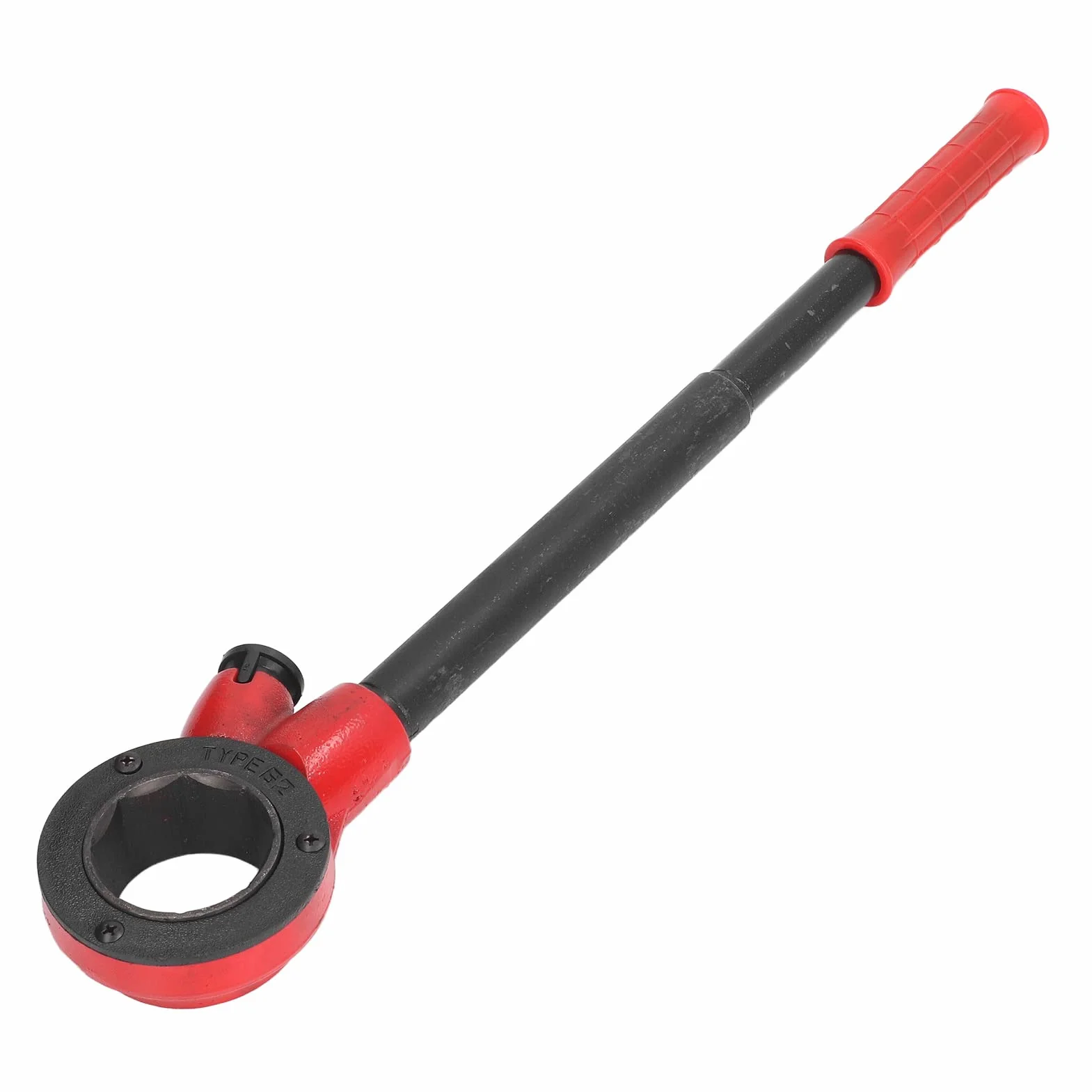 Generic Zestaw Grzechotkowego Gwintownika do Rur 62B z 4 Trwałymi Matrycami do łatwego Gwintowania Rur w Pracach Hydraulicznych