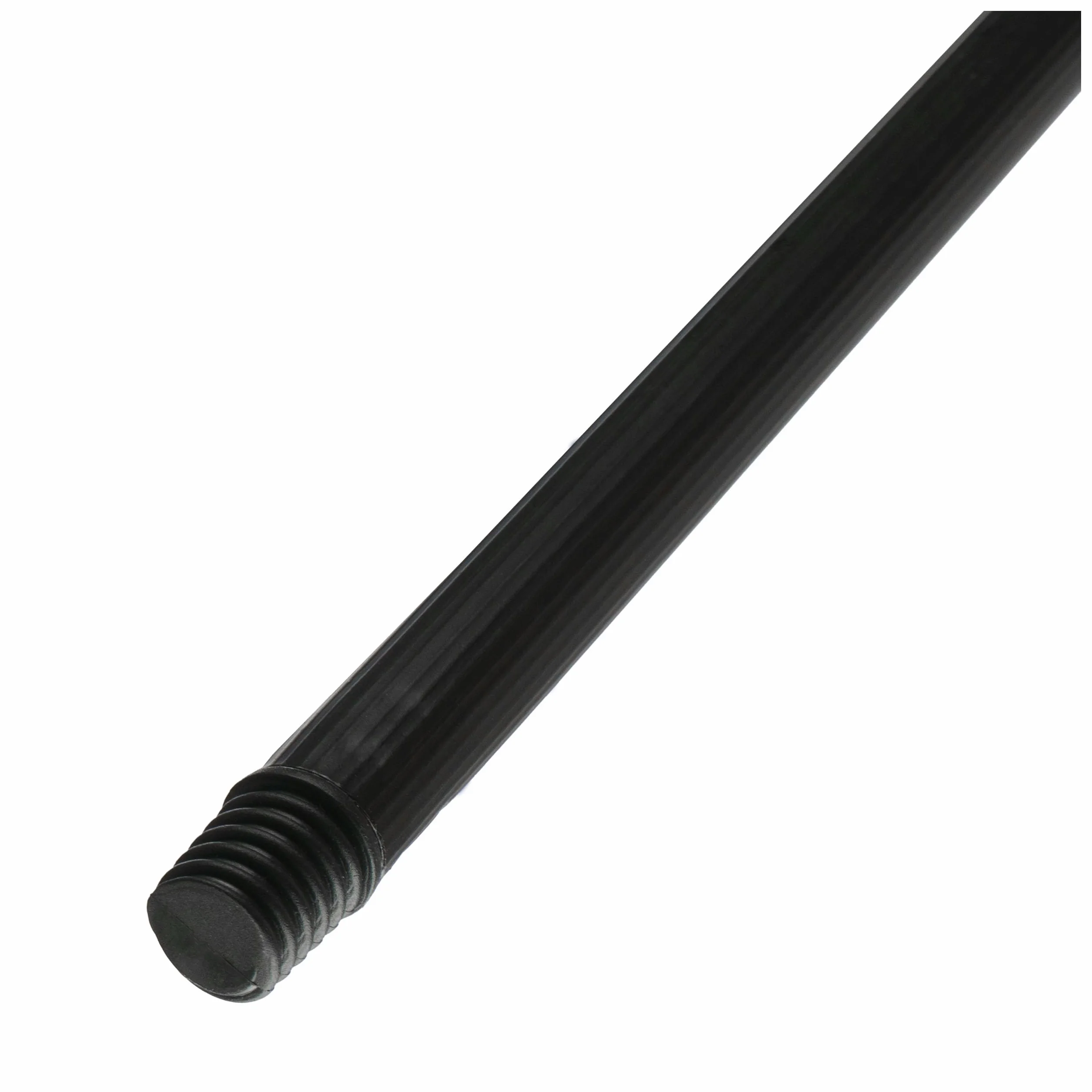 Trzonek Metalowy 120 cm z Gwintem, Kij do Szczotki, Miotły, Solidny Trzon z Metalu, Uchwyt Na Wieszak, Trwały i Wytrzymały Trzon Wymienny