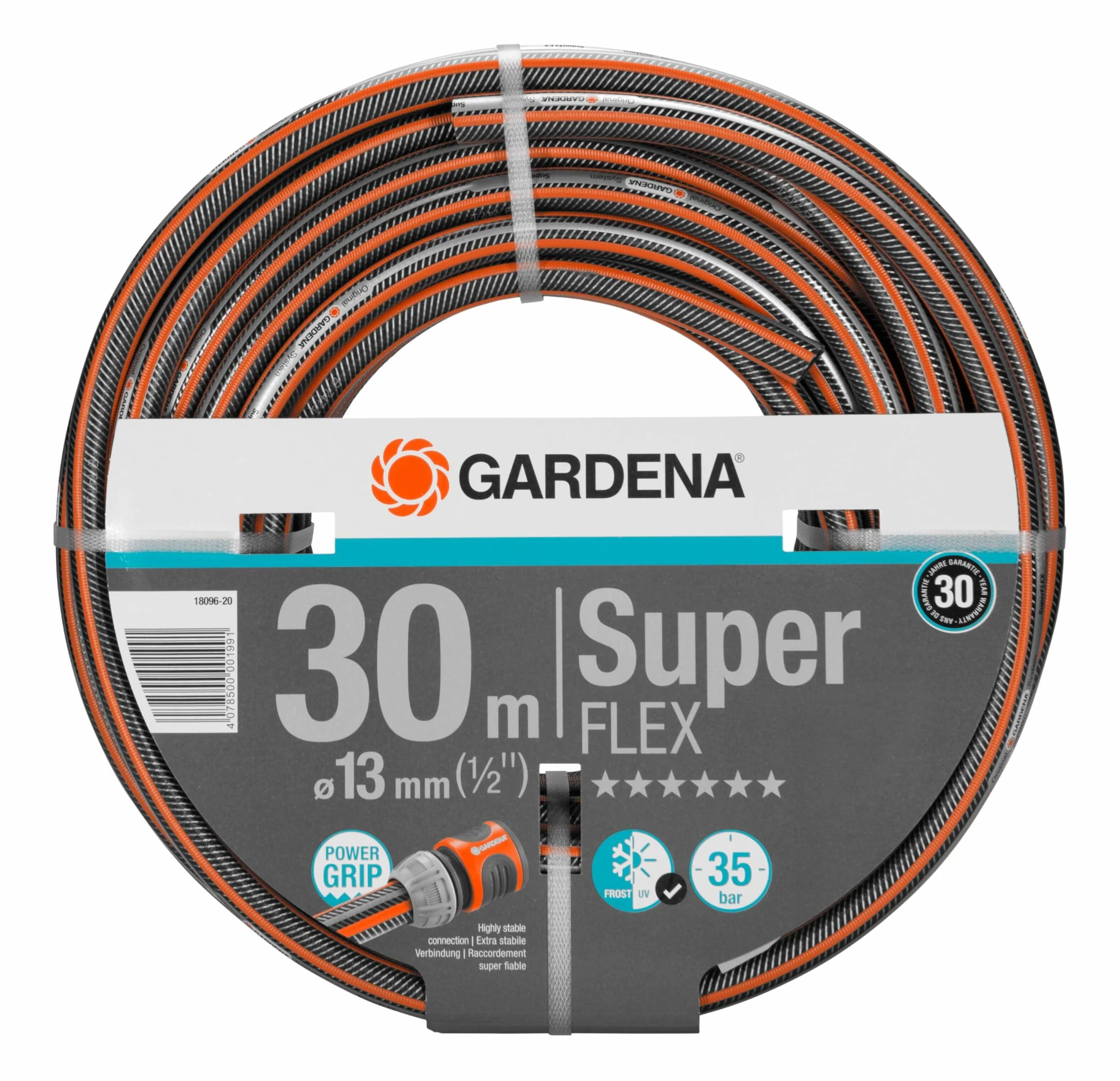 Gardena wąż Premium SuperFLEX 13 mm 30 m ogrodowy Power Grip 35 bar UV