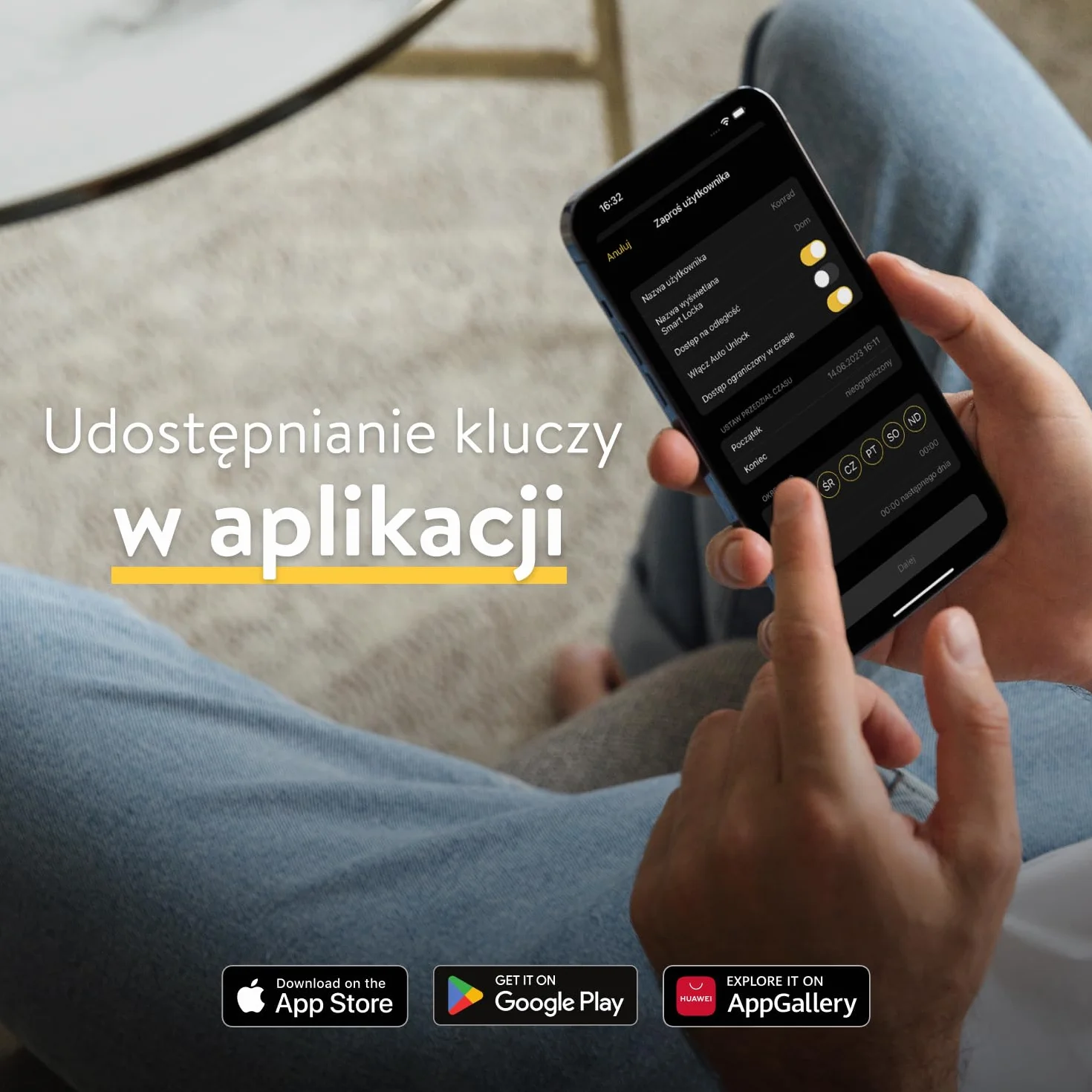 Nuki Smart Lock (4. generacji), inteligentny zamek z Matter umożliwiający bezkluczowy dostęp do domu bez konieczności przebudowy dotychczasowego systemu, biały