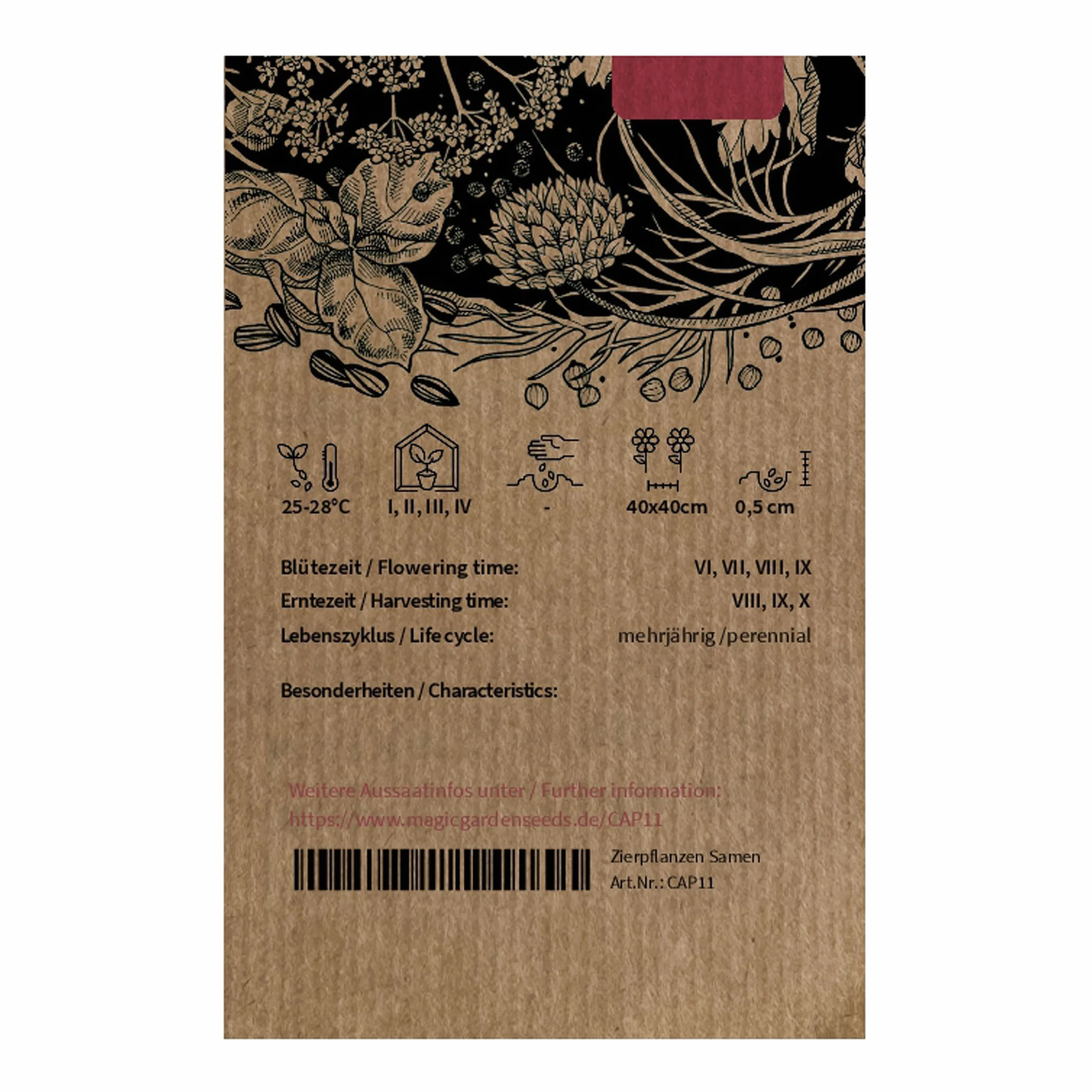 Tepin Chiltepin (Capsicum annuum var. glabriusculum) - ok. 10 nasion