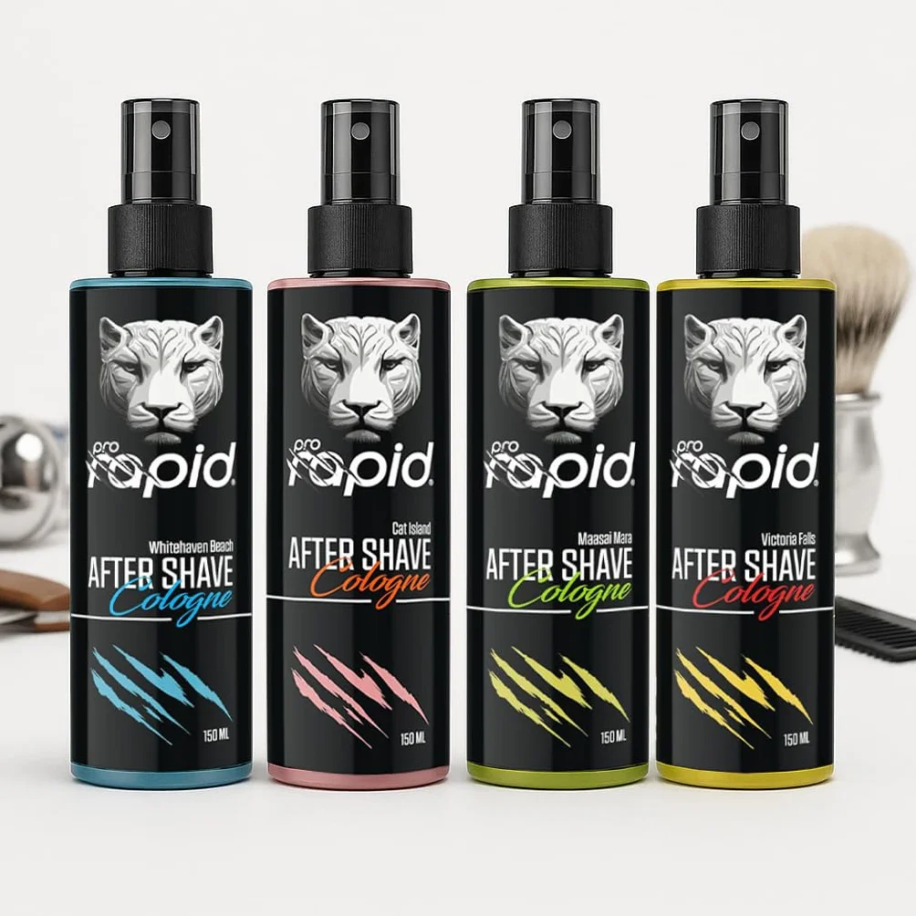 Pro Rapid Victoria Falls woda kolońska po goleniu, 150 ml, relaksująca, orzeźwiająca, chłodząca, męska woda kolońska