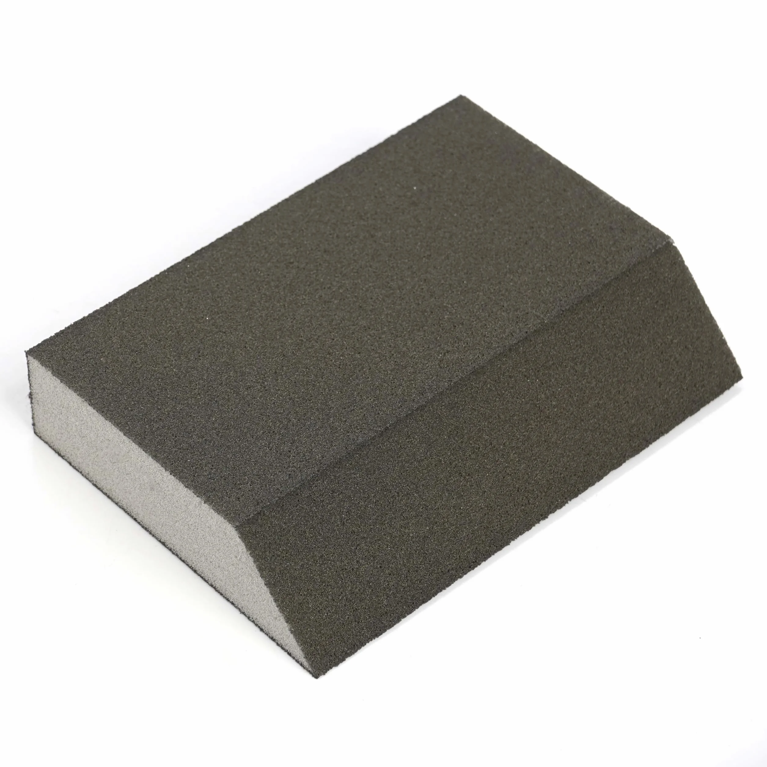 Kostka ścierna Gąbka skośna Gradacja 240 Klocek ścierny twardy 8,5x2,5x12 cm trapezowy do Ścierania Drewna, Metalu, Gipsu do Szlifowania ręcznego