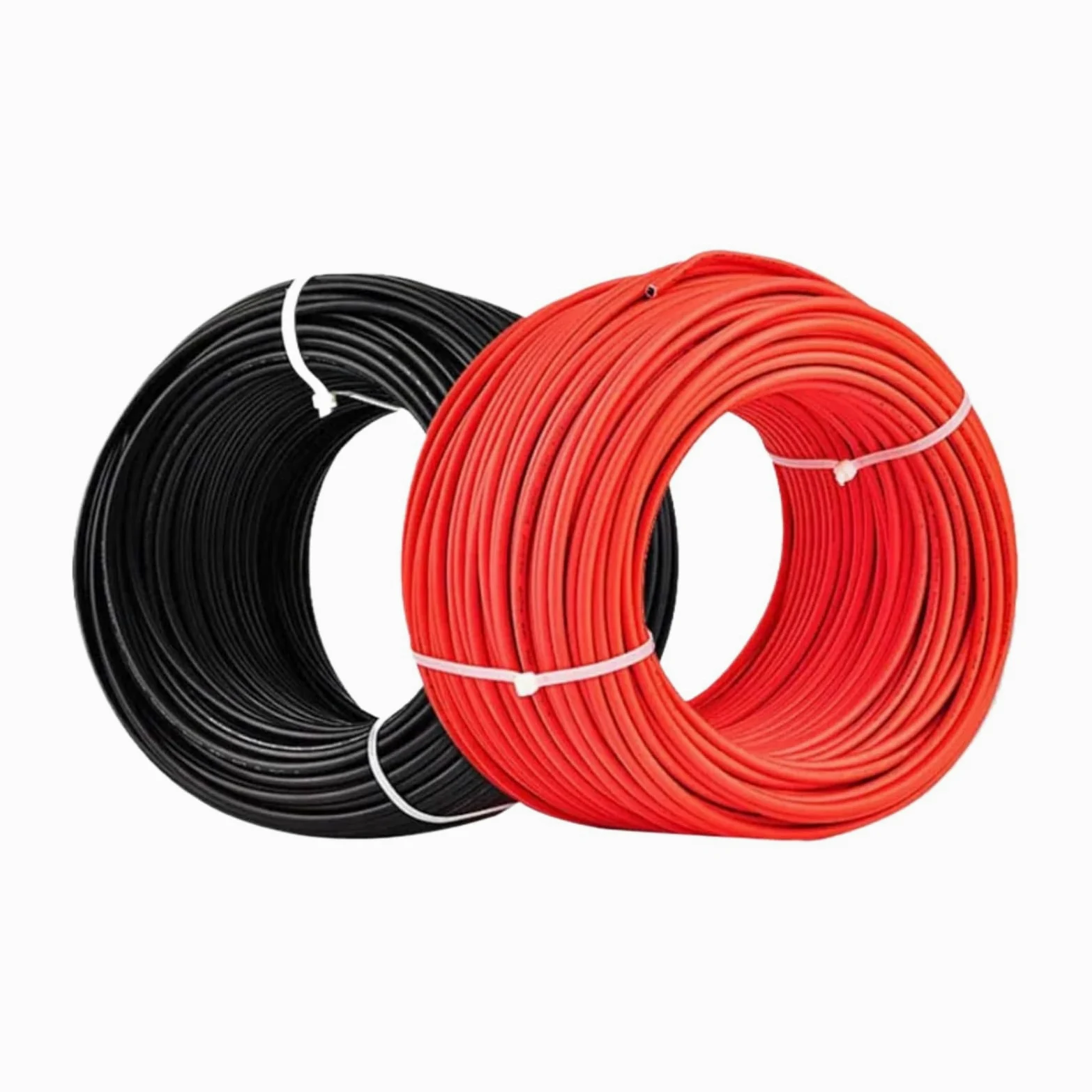 Kabel fotowoltaiczny 14/12/10 AWG 2,5 mm2 4 mm2 6 mm2 kabel solarny do podłączenia panelu (kabel; 3 meterseter; 12 AWG-4mm2)