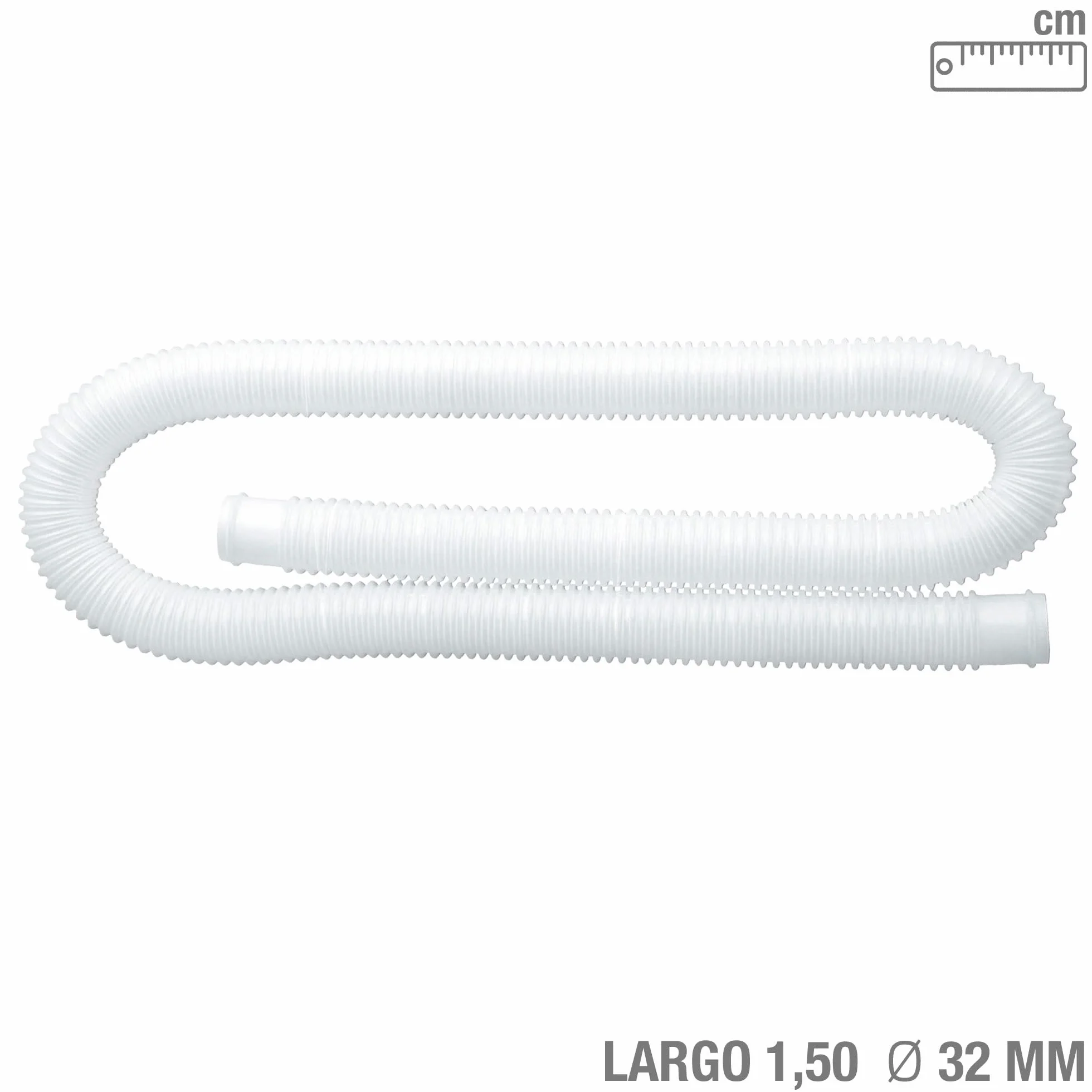 Intex 29059 Tubo di Ricambio per Pompe Filtro 150 cm Ø 32 mm