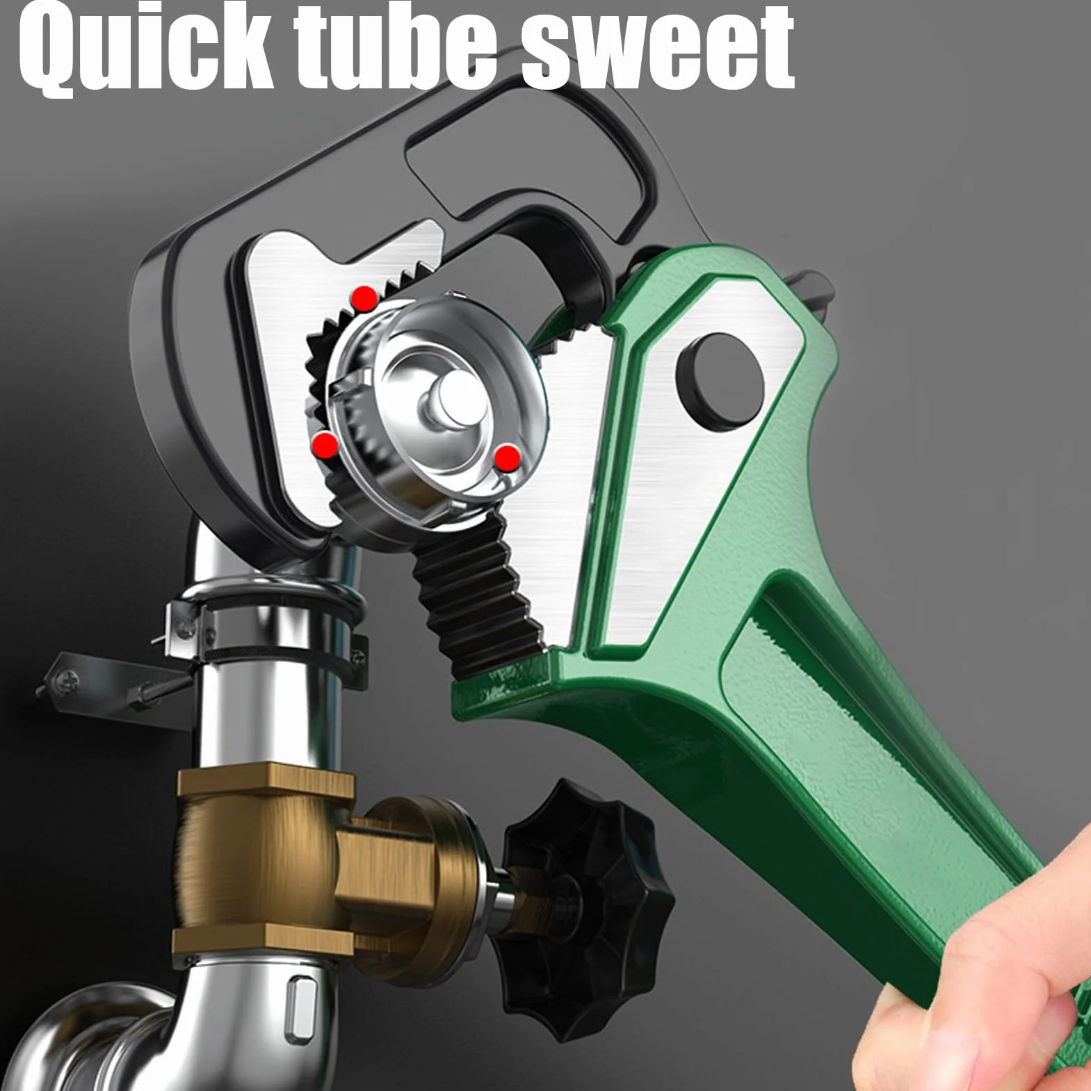Klucz Rurowy dla Hydraulików Wytrzymałe Obejmy Do Armatury | Wielofunkcyjne Narzędzie Klucza Do Rur Do Prysznica Wanny Toalety Drenażu Zaworu Pompy Hamulca Węża i Dom
