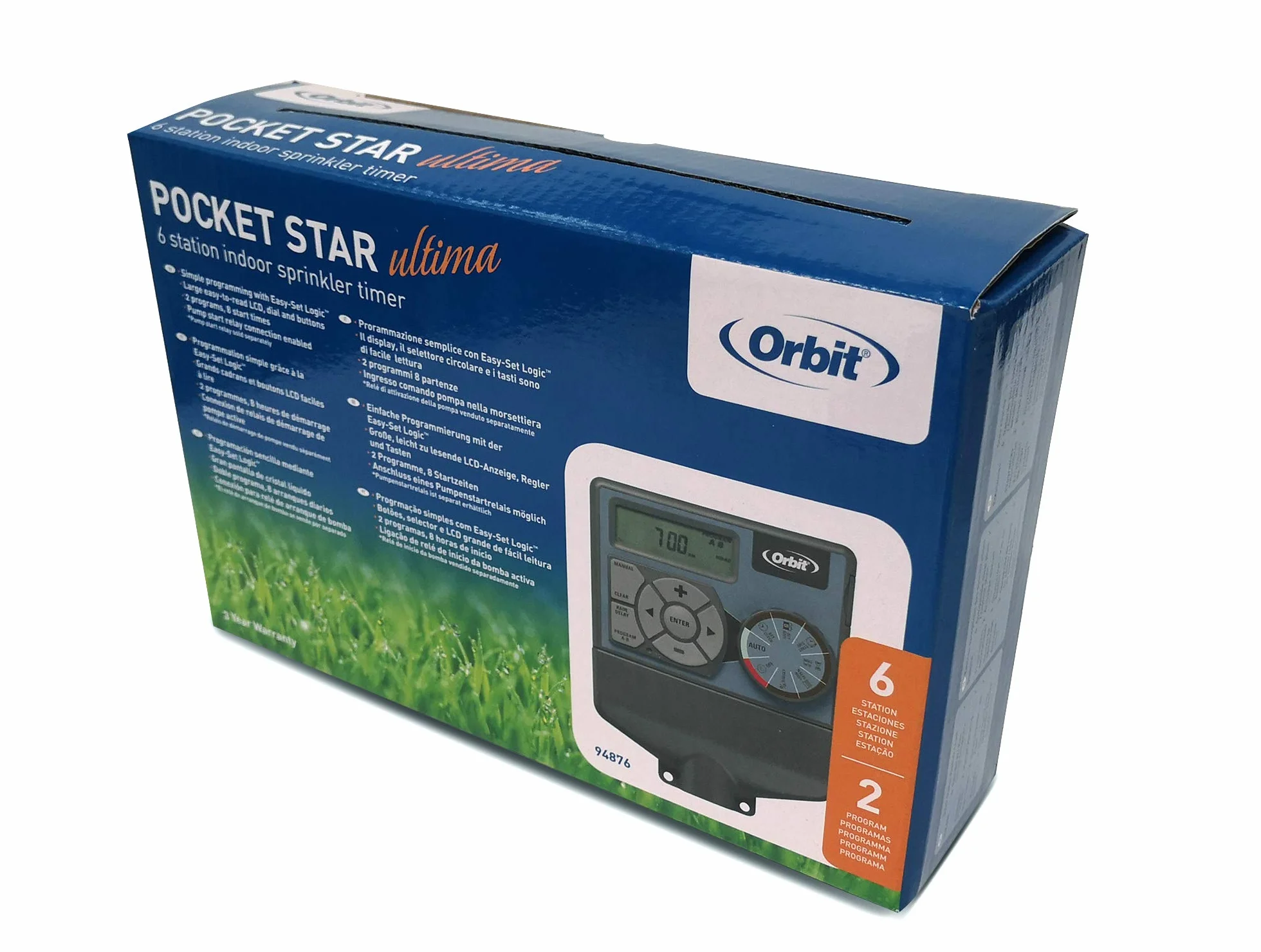 Orbit 94876 Pocket Star ULTIMA 6-częściowy programator do stacji