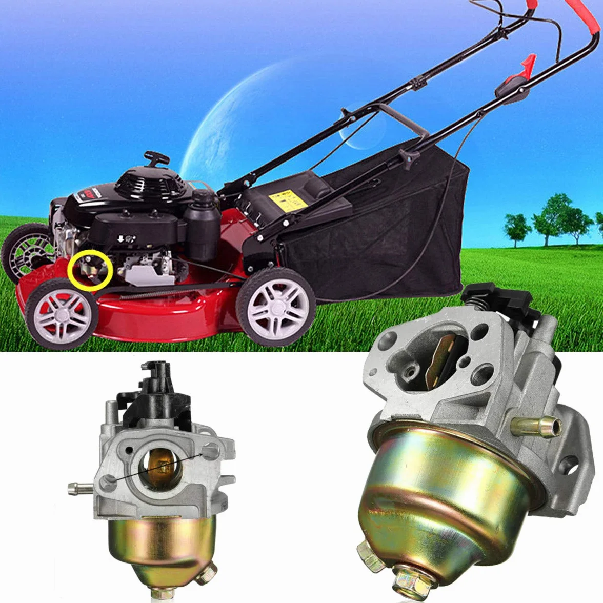 Gaźnik do kosiarki spalinowej MTD OHV 751-10309 951-10309
