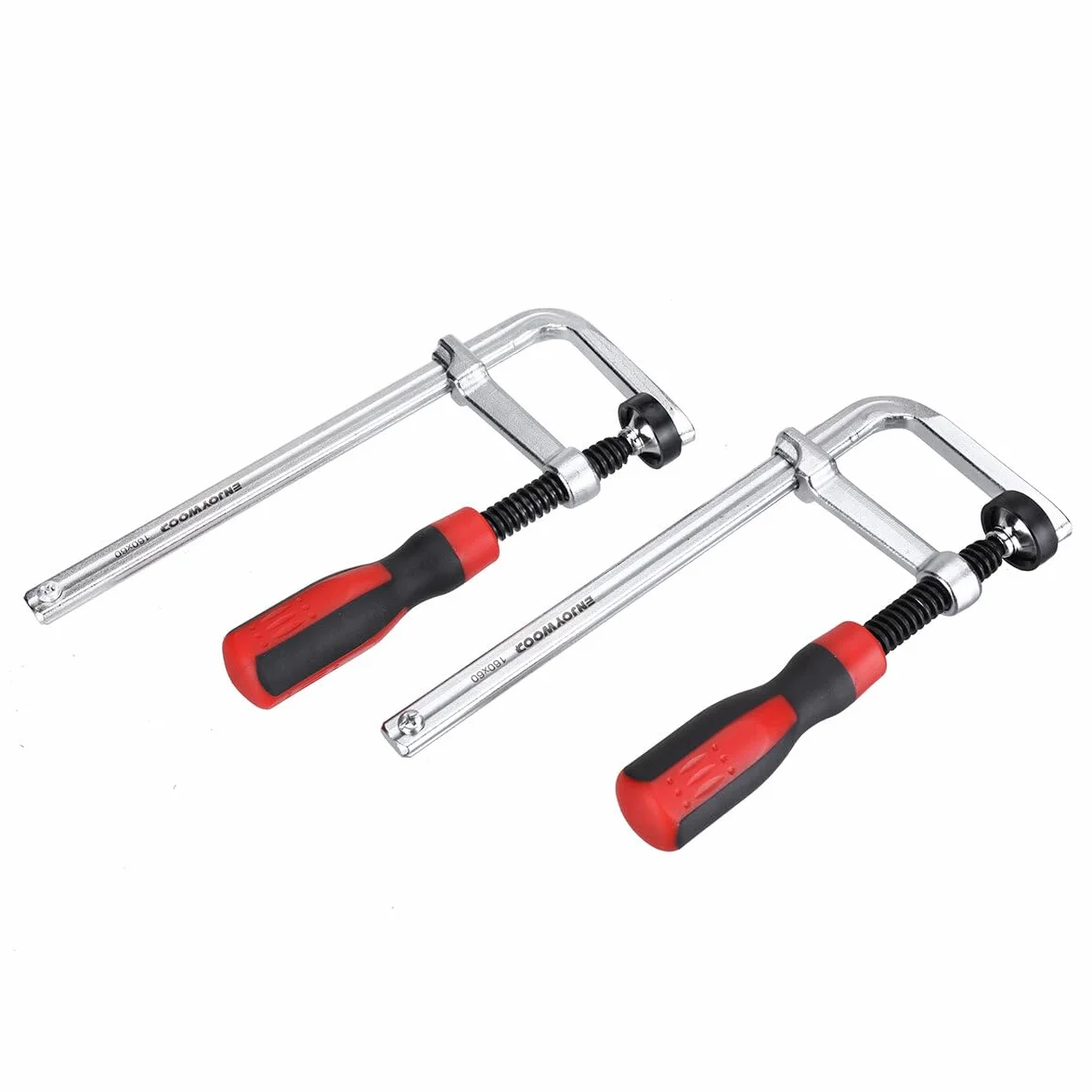 VIDOO Zacisk Jaskółczy Ogon 160x60mm z Miękkim Uchwytem Stolarskie Narzędzie Mocujące do Prac Połączeniowych-4 Sztuki Ściski