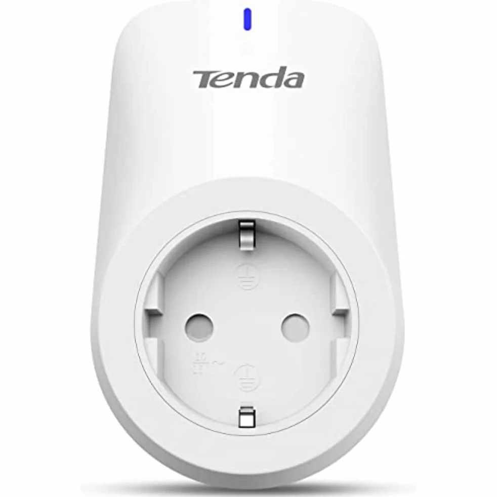 Tenda Gniazdo Wi-Fi, Smart Home WiFi, zdalne sterowanie, sterowanie czasem, sterowanie głosem, współpracuje z Alexa, Google Home, białe (SP3)