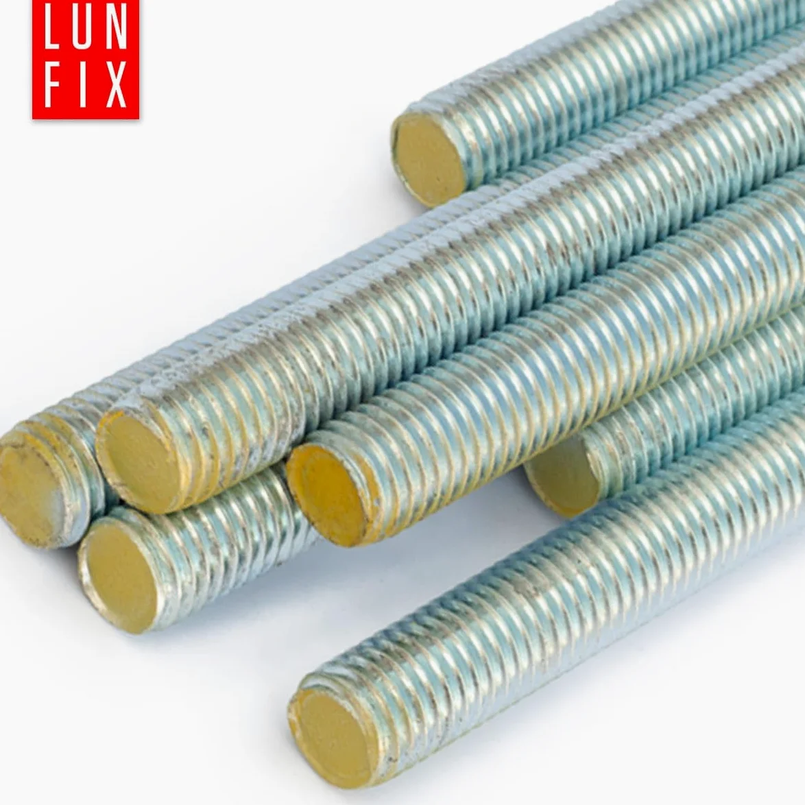 10szt. Pręt Gwintowany M18 x 1000 mm DIN 975 Klasa 8.8 Stal Węglowa Ocynkowana Gwint Metryczny Pełny Śruba Pręt Konstrukcyjny Do Zastosowań Technicznych i Montażowych