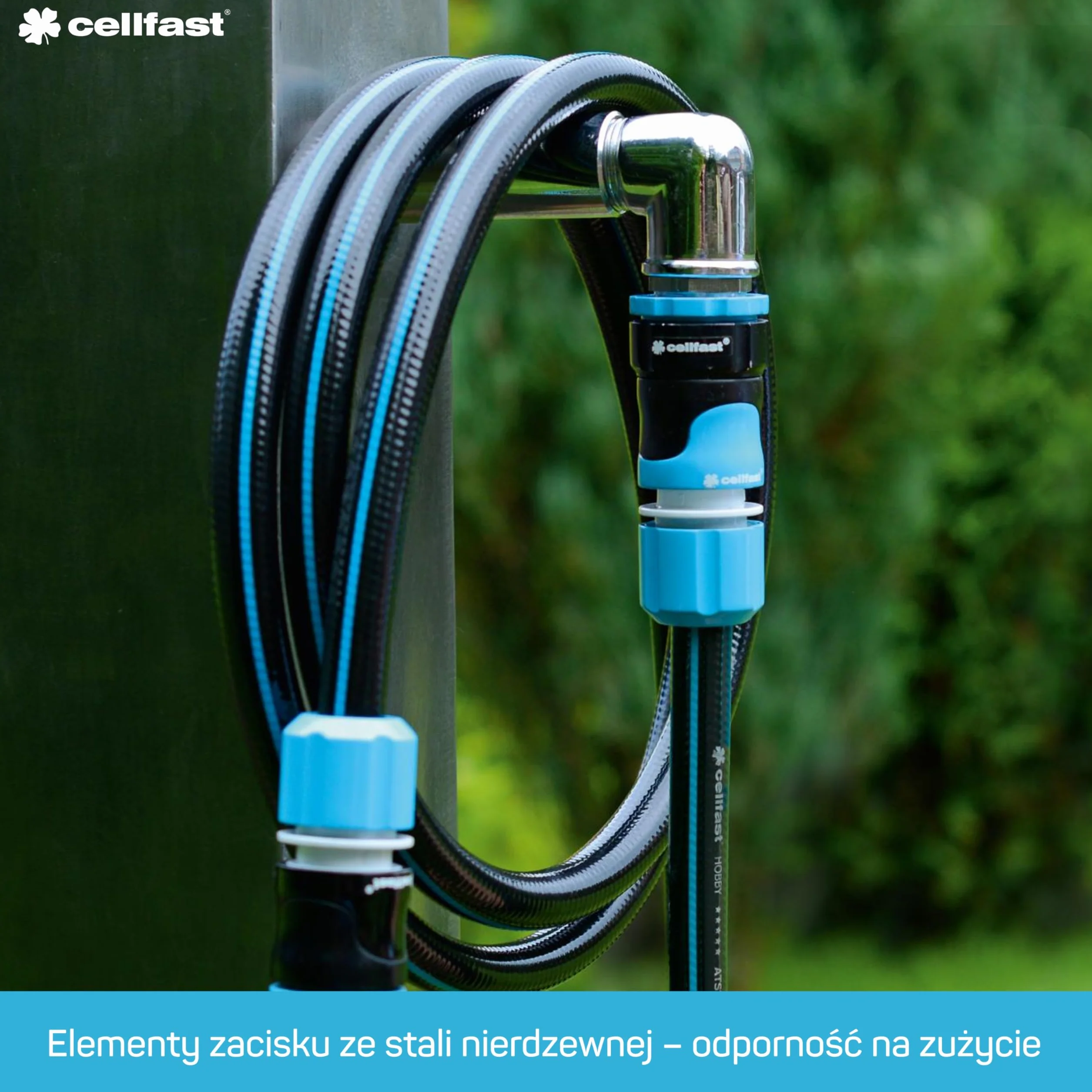 Cellfast Szybkozłącze ENERGO™ 1/2" 5/8" do węża ogrodowego PC/ABS