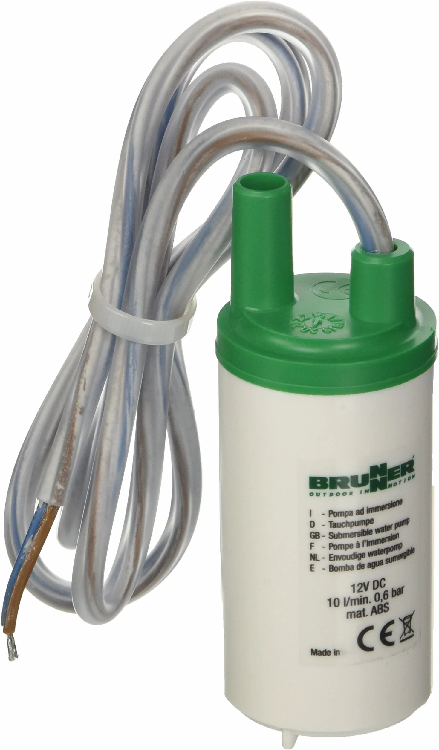 Brunner 7202415N Pompa, Szary/Zielony, 10 l