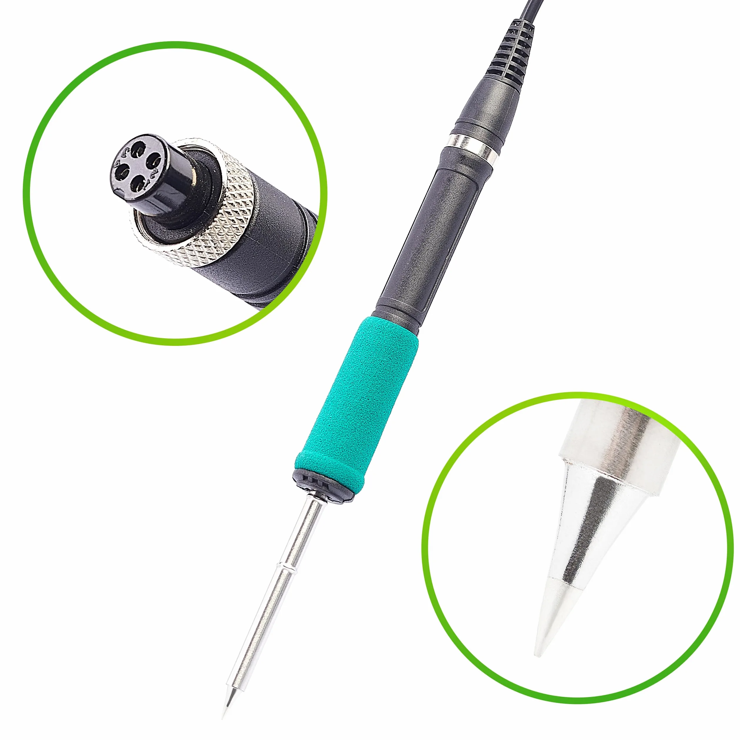 Stacja Lutownicza 2w1 Hot Air Techrebal 706 II Lutownica Grotowa Kolbowa Precyzyjna Mocna Na Groty T12