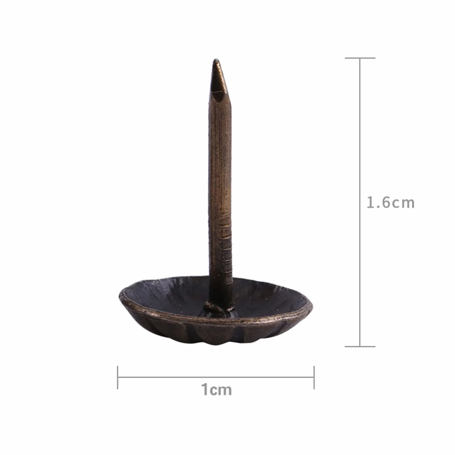 Gwoździe do Kciuków, 100 szt. Vintage Gwoździe Tapicerskie Gwoździe Gwoździe Tapicerskie Brąz Metalowa Zawieszka Meble Sofa Drzwi do Butów Dekoracyjne Tack Stud dla Domu (Zielony