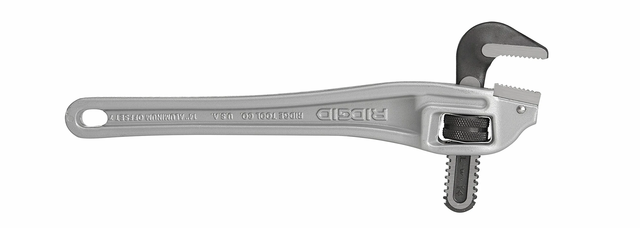 RIDGID 31120 model 14 wygięte szczypce do rur z aluminium, 14" klucz sanitarny