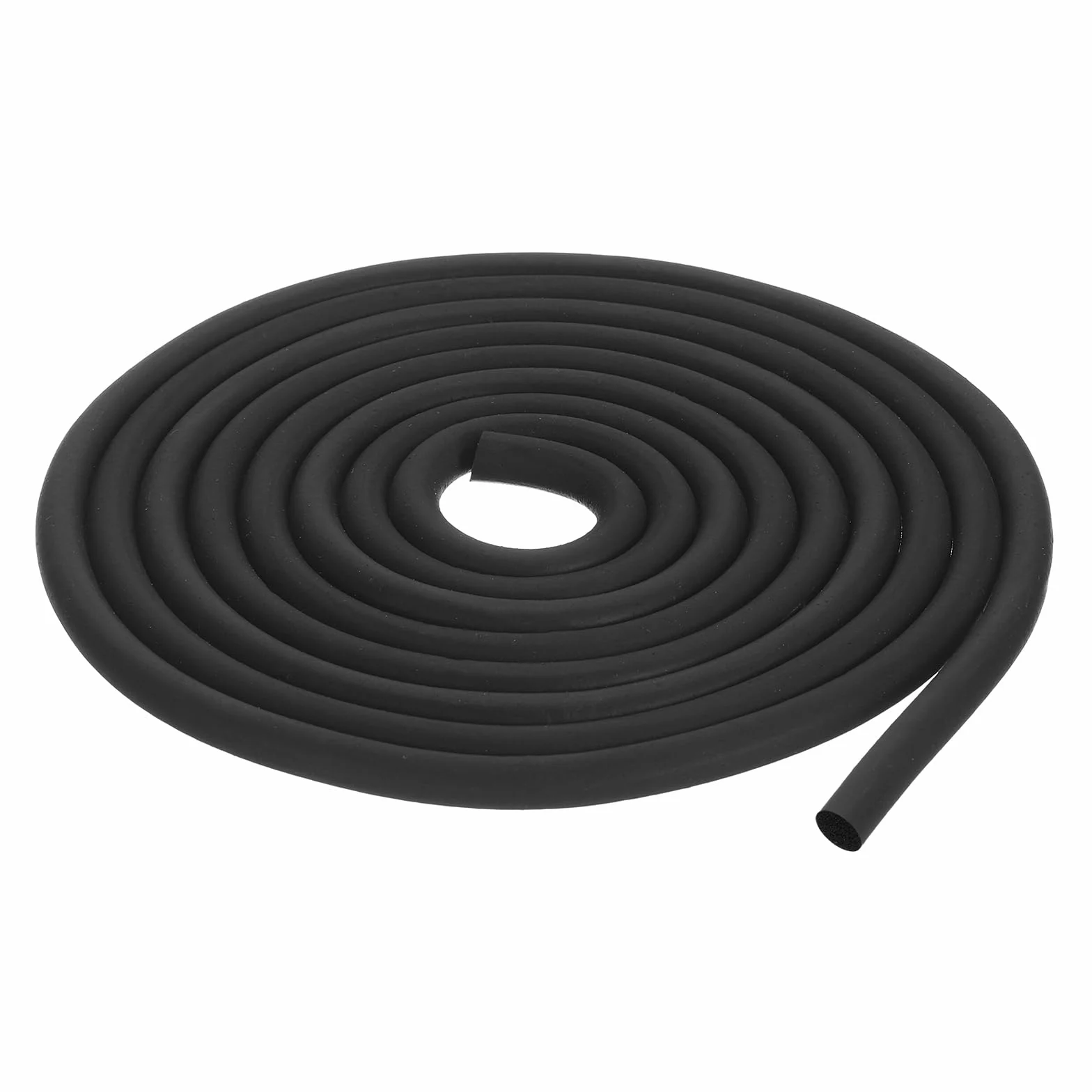 QUARKZMAN Sznurek uszczelniający, gumowa uszczelka, okrągła uszczelka 7 mm, długość 2,5 m, okrągły sznurek EPDM, gumowy profil wypełniający fugi, do fug, uszczelek, łożysk, wkładów, rur piankowych