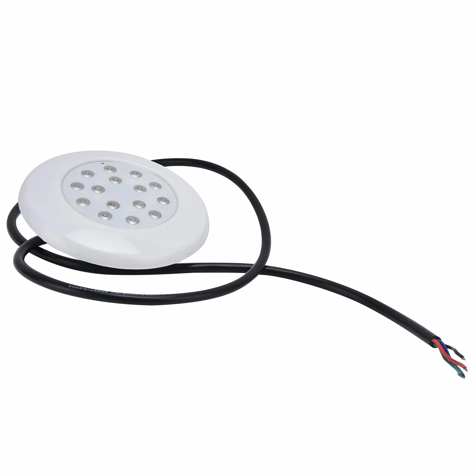 Oświetlenie Podwodne LED 7W, RGB Pełny Kolor, IP68 Wodoodporny, do Basenu, Fontanny, Stawu, Regulowane Kolorowe Światło