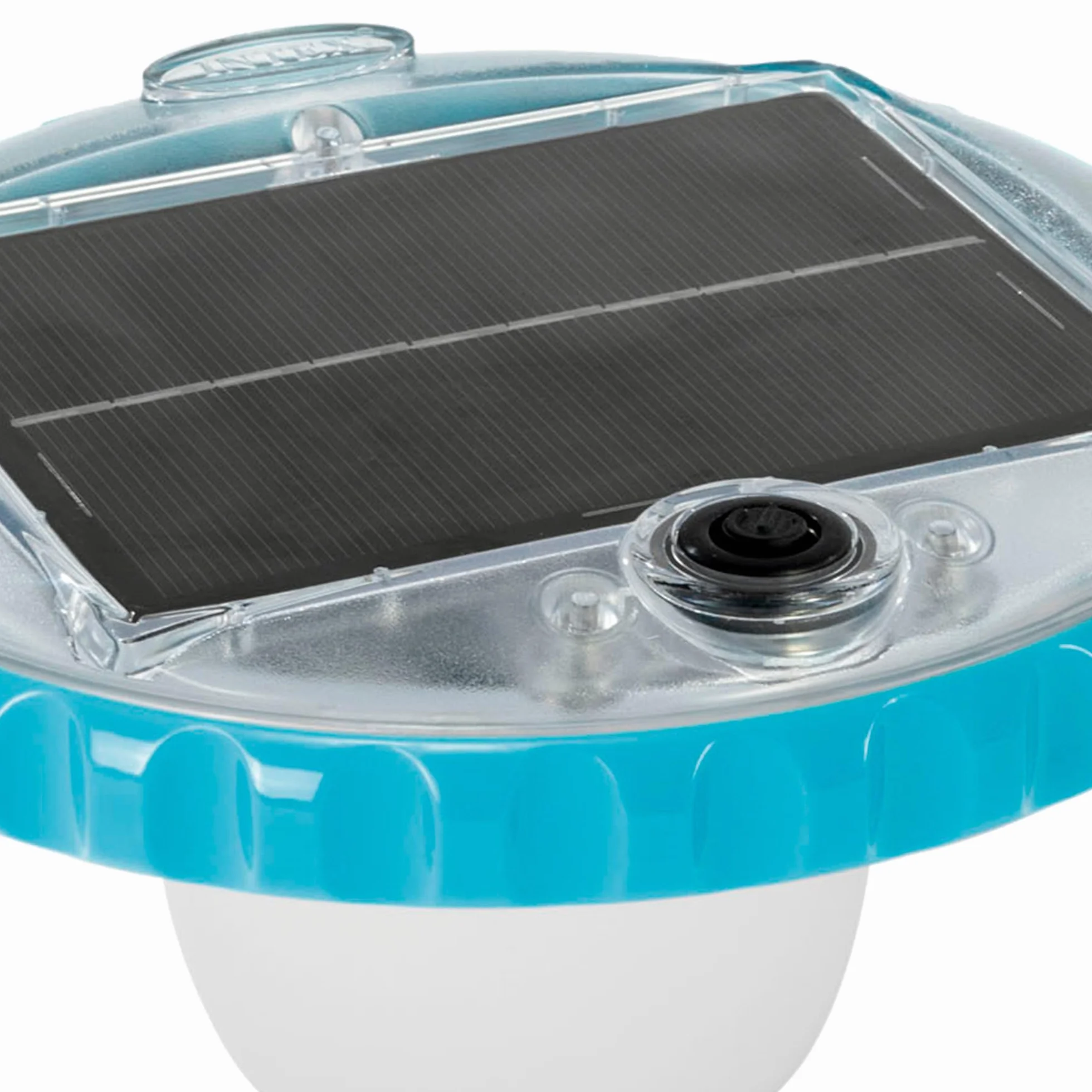 Intex Led Floating Solar Lampa do Basenu, Biały/Niebieski, Ø 16.8 cm