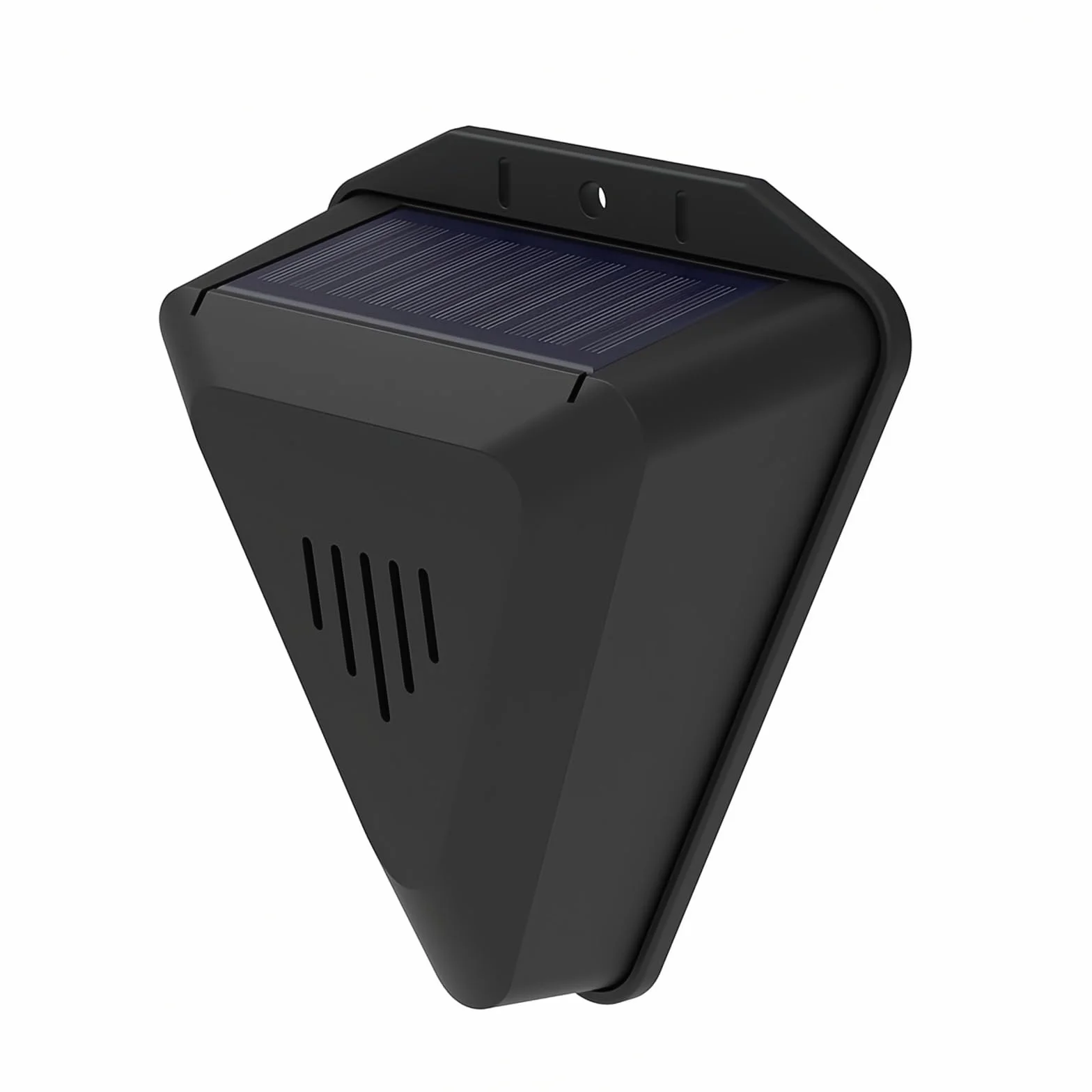 Zasilany energią słoneczną Solarny odstraszacz ptaków Alarm IP55 Wodoodporny 360 ° Wodoodporny Zintegrowana ochrona Wiele dźwięków Odstraszanie ptaków Wrogie rogi Nadaje się do patio