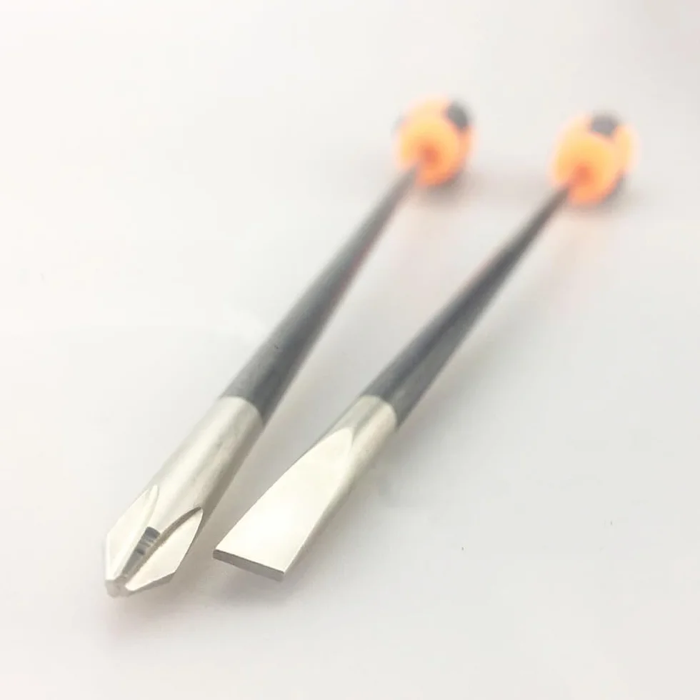 Bardzo długi śrubokręt krzyżowy krzyżowy krzyżowy z rowkiem 6 x 100 mm, długość chwytu 300 mm, długość całkowita 420 mm, stal S2, narzędzia ręczne do naprawy domu (Phillips)