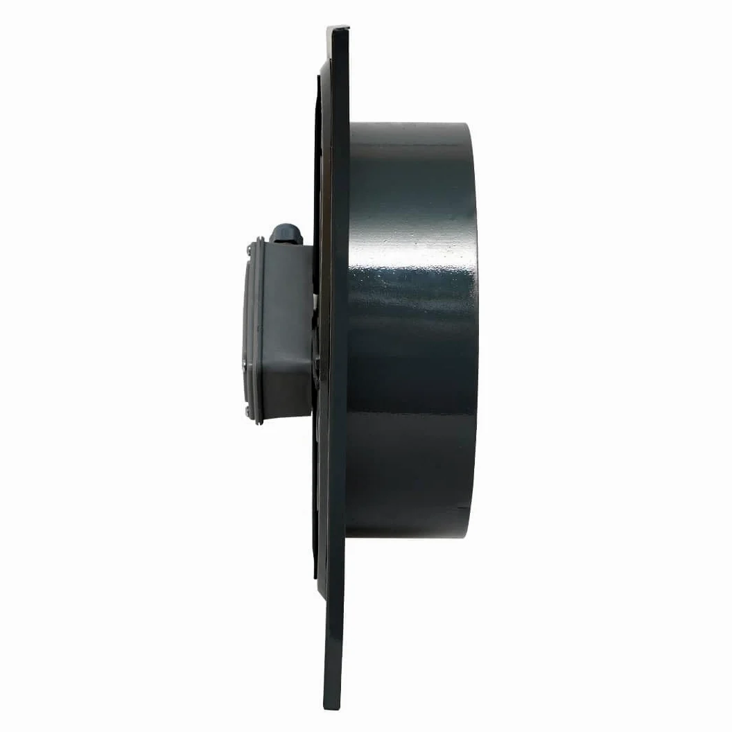 Uzman-Versand Wentylator ścienny 200 mm (KDR-200), wentylator budowlany do okien, naścienny, osiowy, do okna, do montażu na ścianie, oknie, osiowy, 230 V