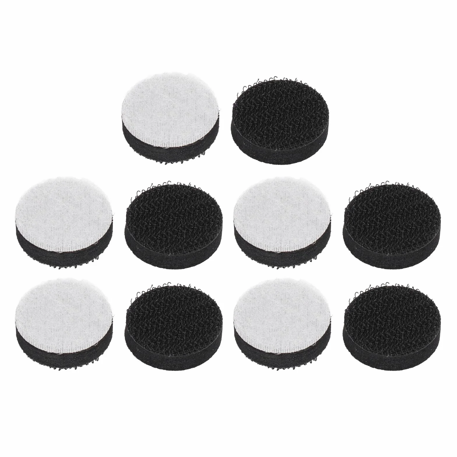 Wakects 25 Mm Poduszka z Gąbki Podkładka Buforowa Hak Pętla Bufor Szlifierski Talerz Podkładowy 10 szt. Podkładki EVA o Grubości 10 Mm do Szlifowania Polerowanie Szlifowanie na Zakrzywionych