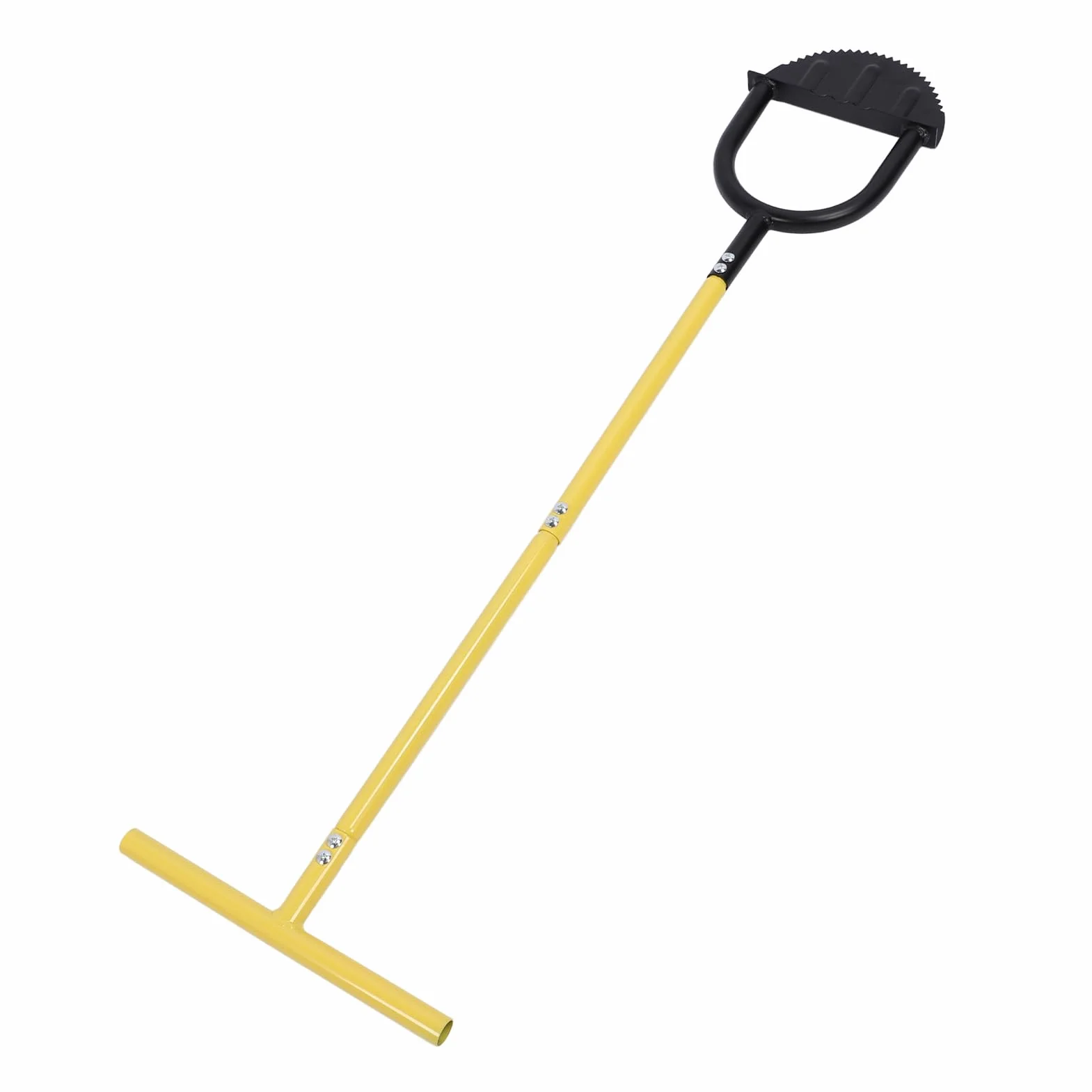 Ręczny Half Moon Edger, Garden Edger Hand Trzmowanie łopaty Half Moon Lawn Edger z Przedłużonym Słupem 96 Cm do Utrzymania Krawędzi, łopaty