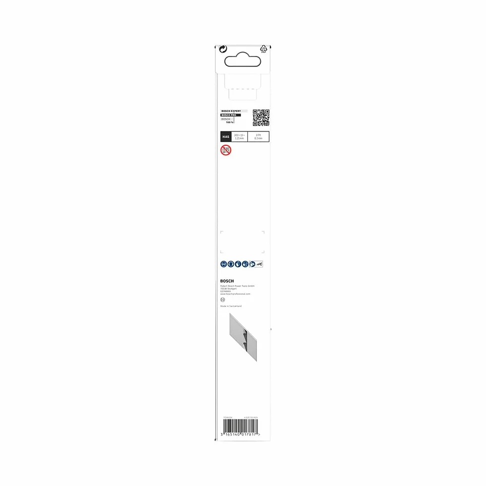 Bosch 5x Brzeszczot do piły szablastej PRO Ice S1211K (do Lód, Lód, Długość 300 mm, Professional Akcesoria Piła szablasta)